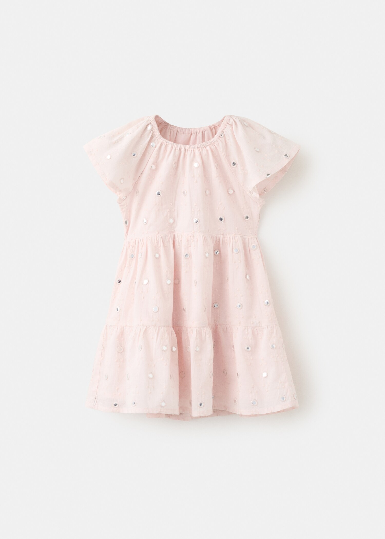 Flowy dress with sparkle details - Article without model