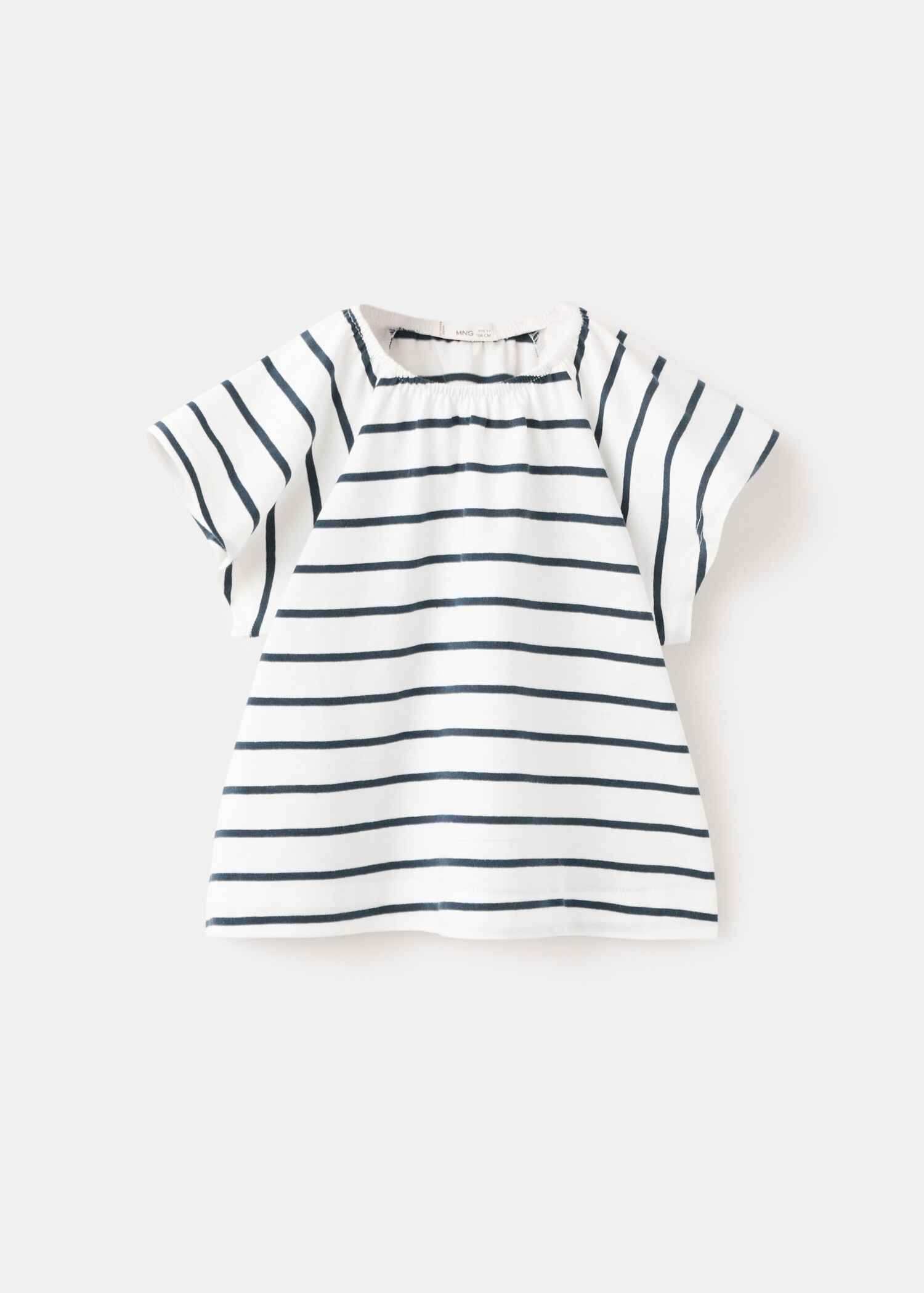Striped cotton T-shirt - Article without model