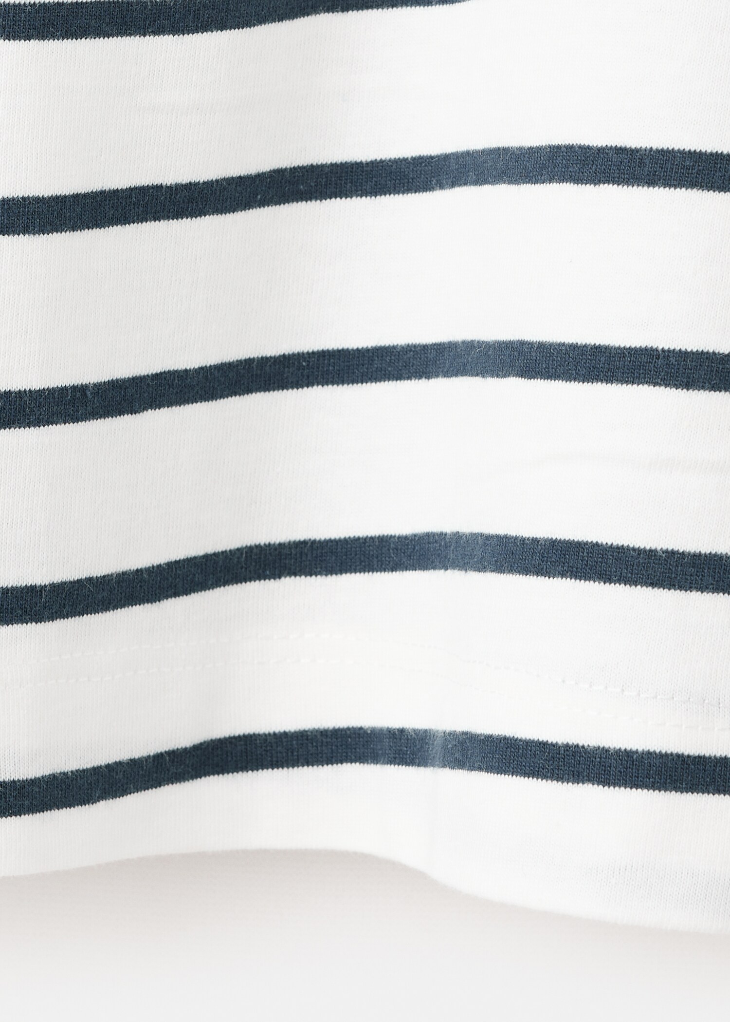 Striped cotton T-shirt - Details of the article 0
