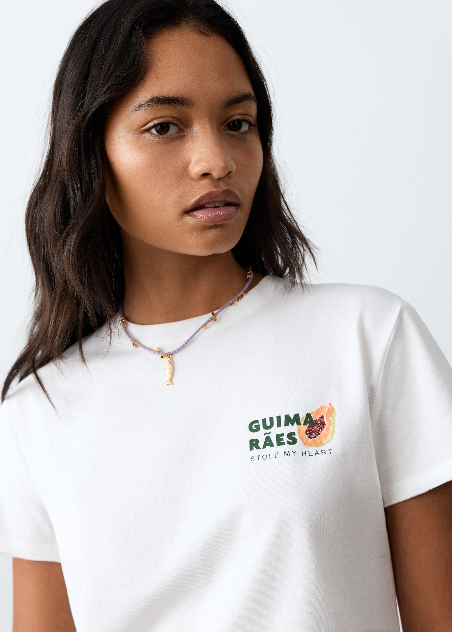 Camiseta algodón estampada - Detalle del artículo 1