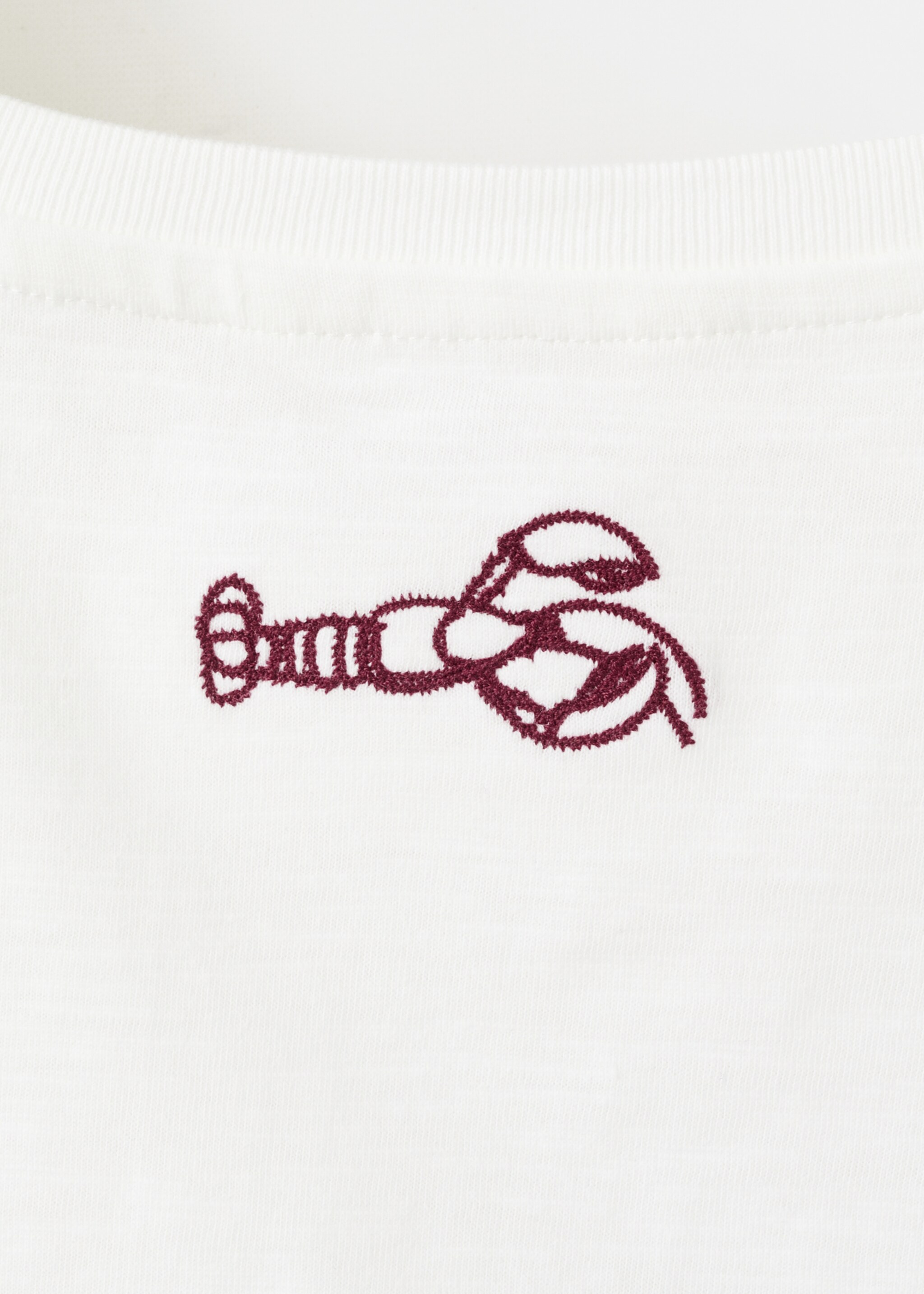 Printed text T-shirt - Details of the article 0, Off White. Ref: 27016744-00.