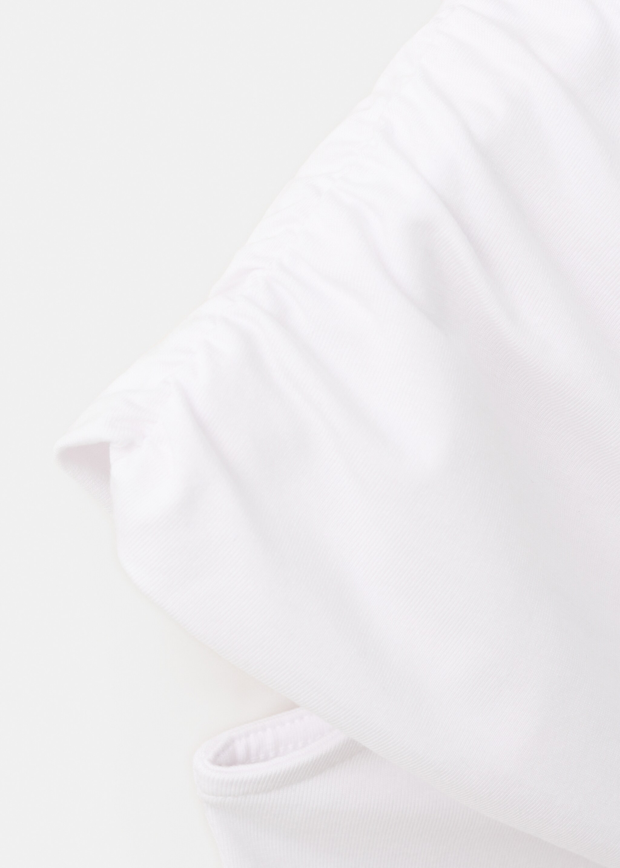 Top palabra de honor asimétrico - Detalle del artículo 0, Blanco roto. Ref: 27016746-00.