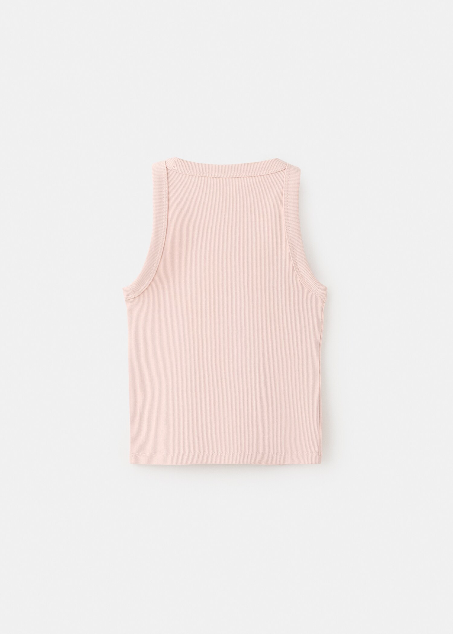 Top canalé algodón - Reverso del artículo