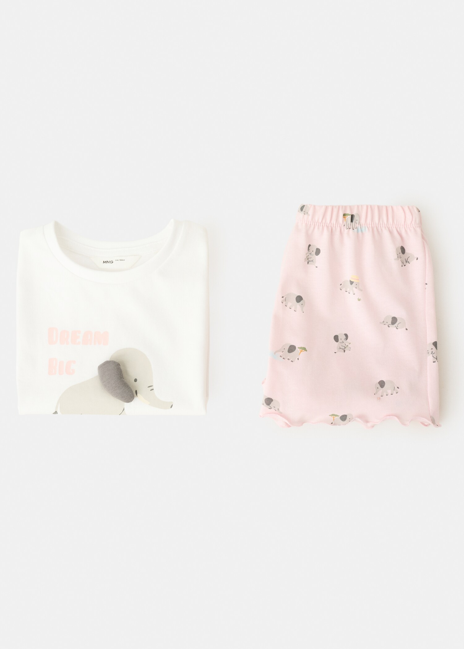 Printed short pyjamas - Details of the article 0