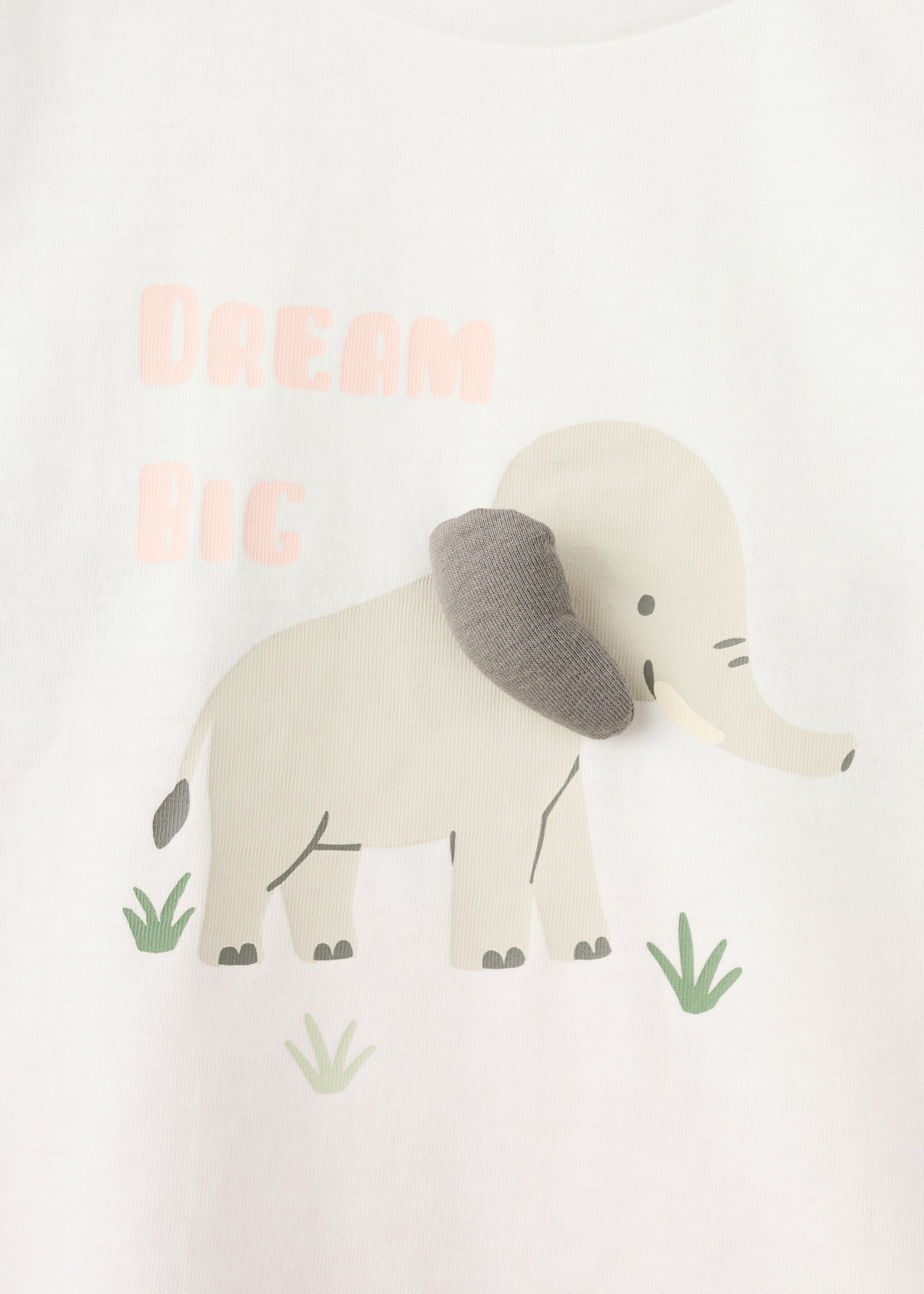 Printed short pyjamas - Details of the article 8, Off White. Ref: 27016751-00.