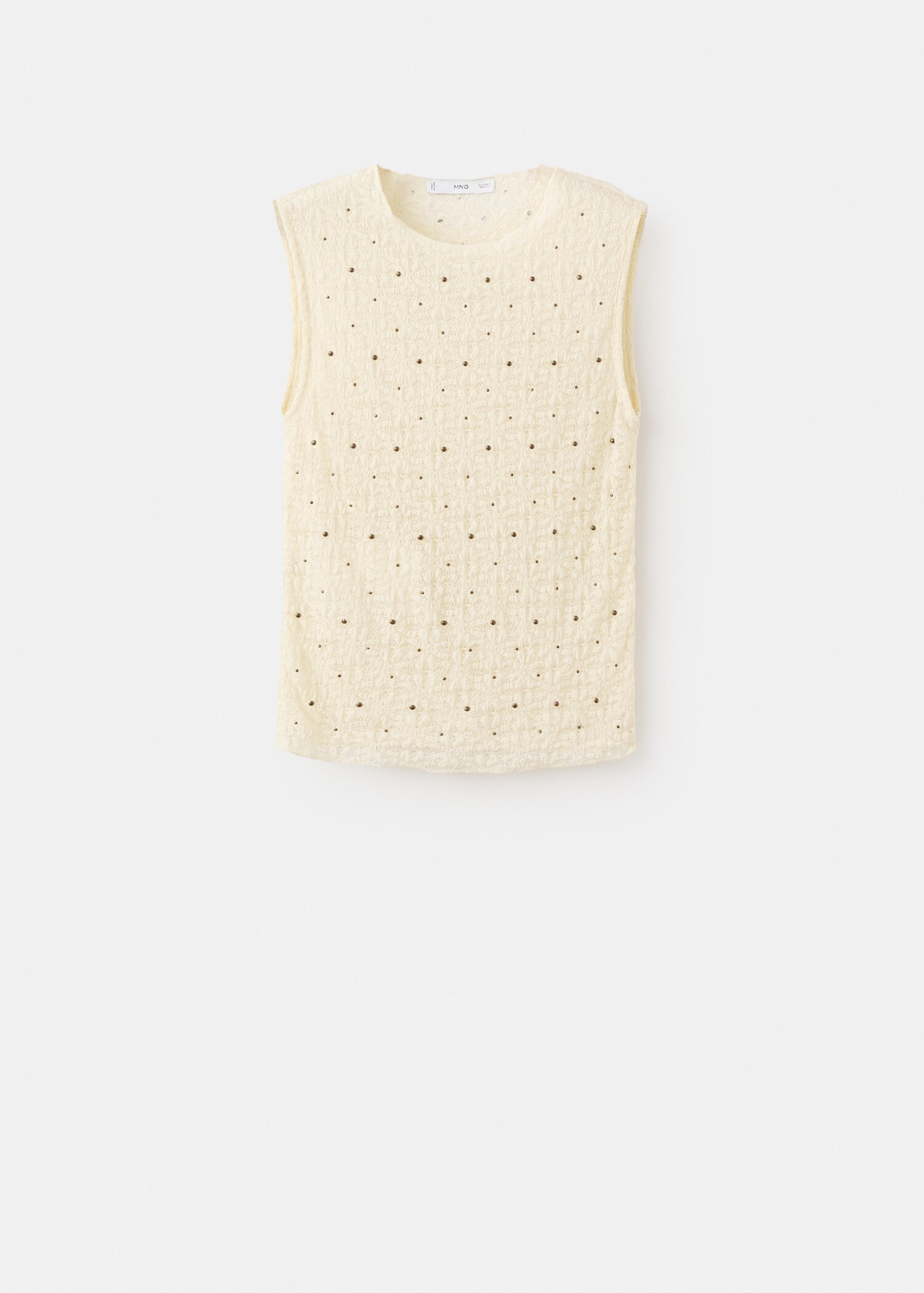 Wide strap glitter top - Article without model