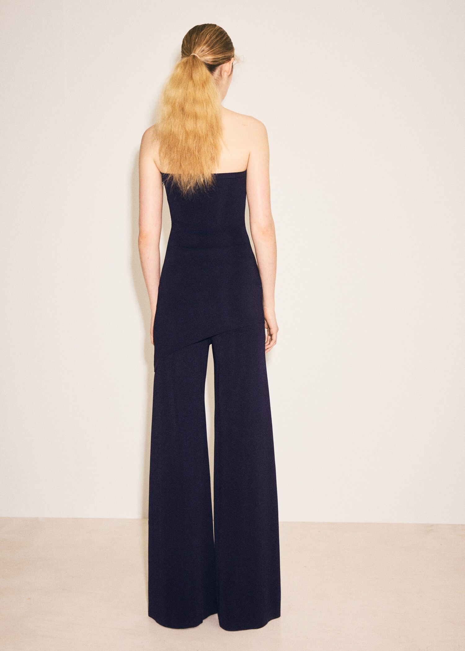 Haut asymétrique maille fine - Verso de l’article