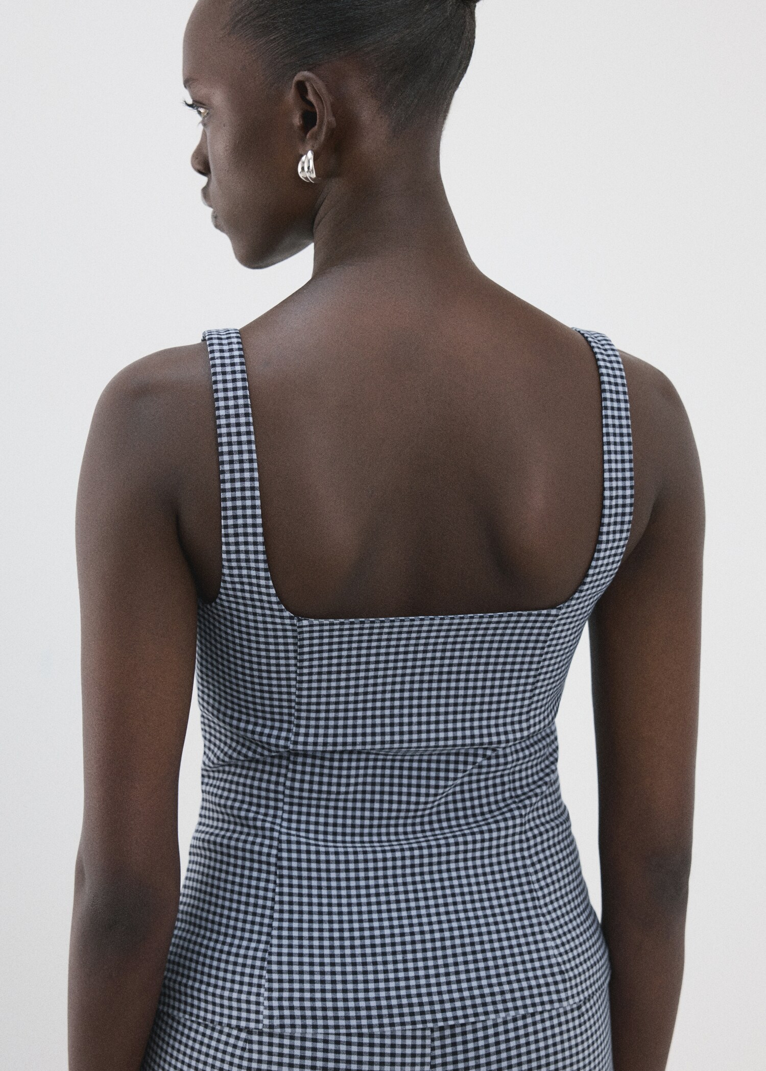 Top vichy - Verso de l’article