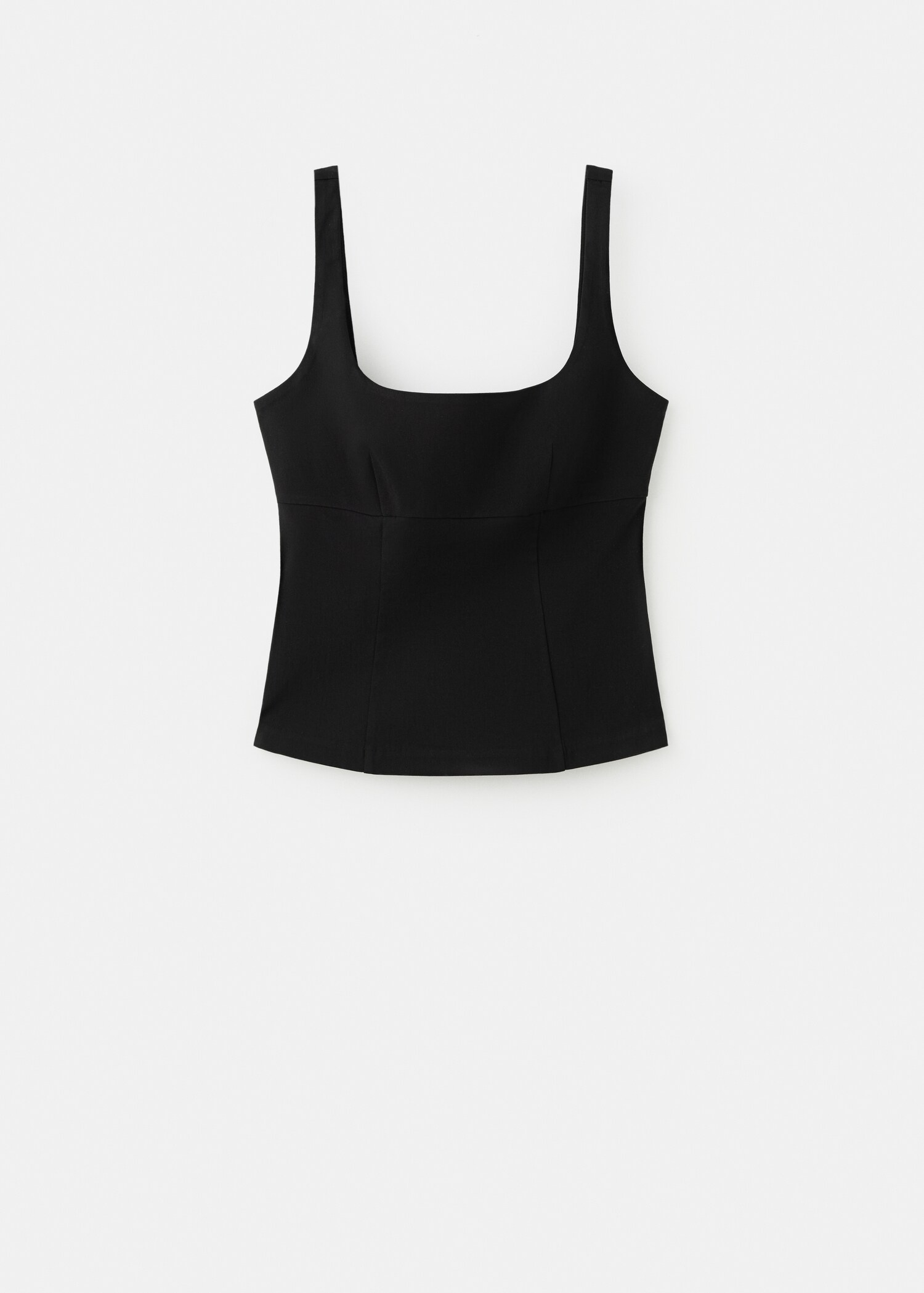 Top ajusté décolleté - Article sans modèle