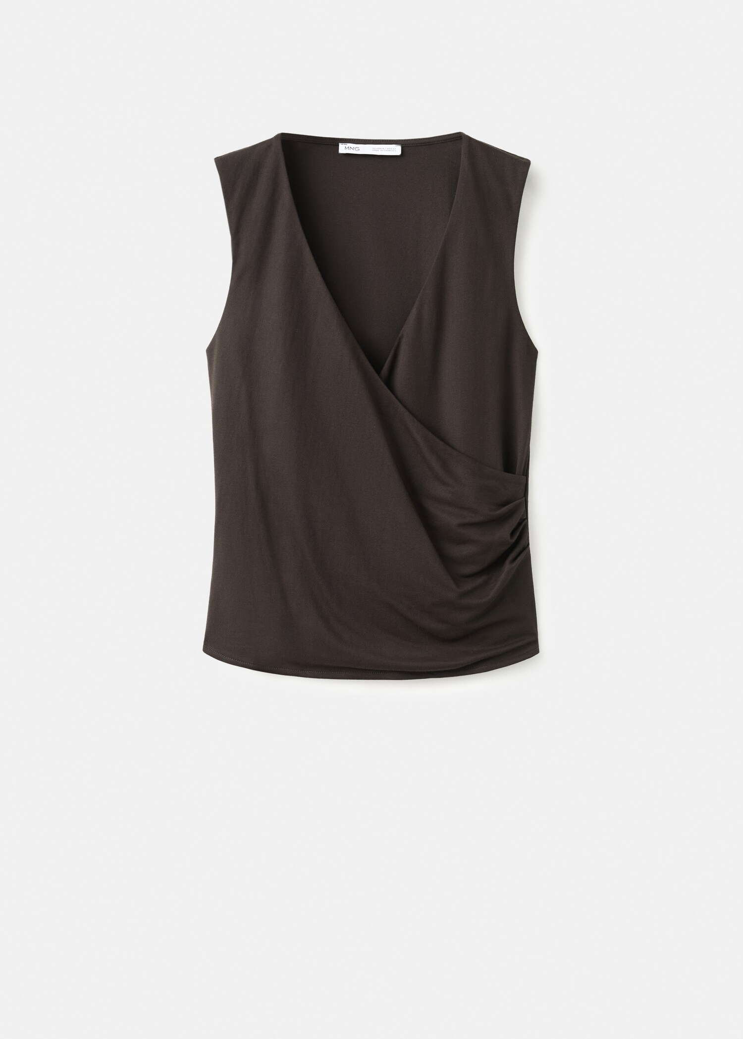 Ruched wrap top - Article without model