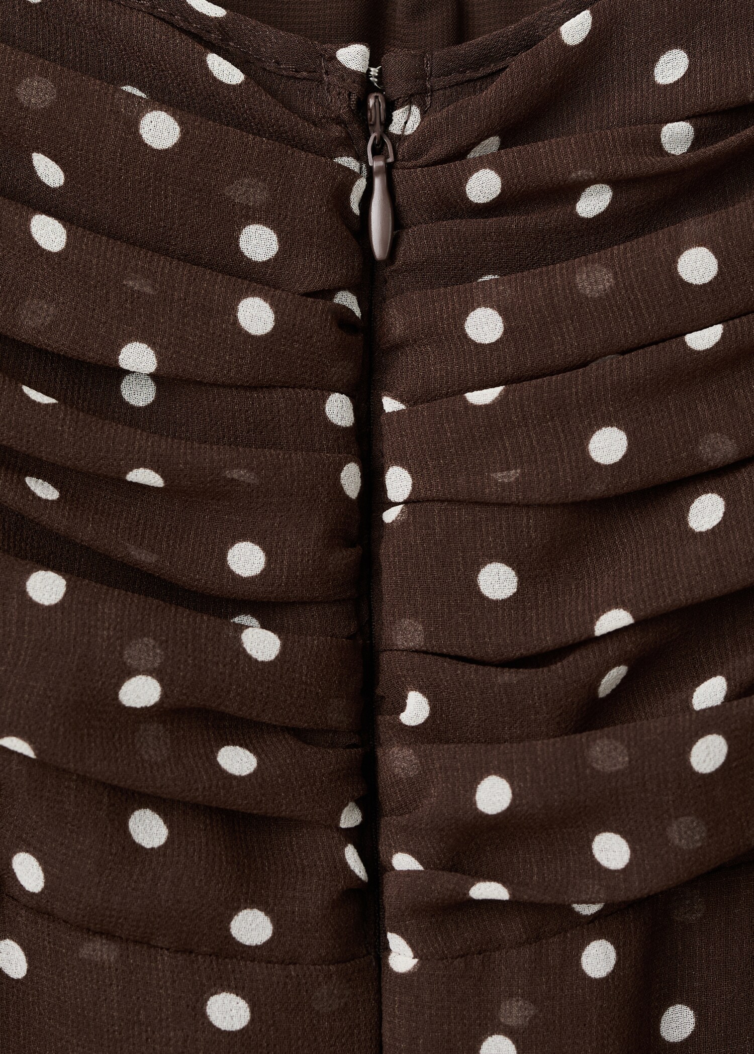 Polka dots long dress - Details of the article 8