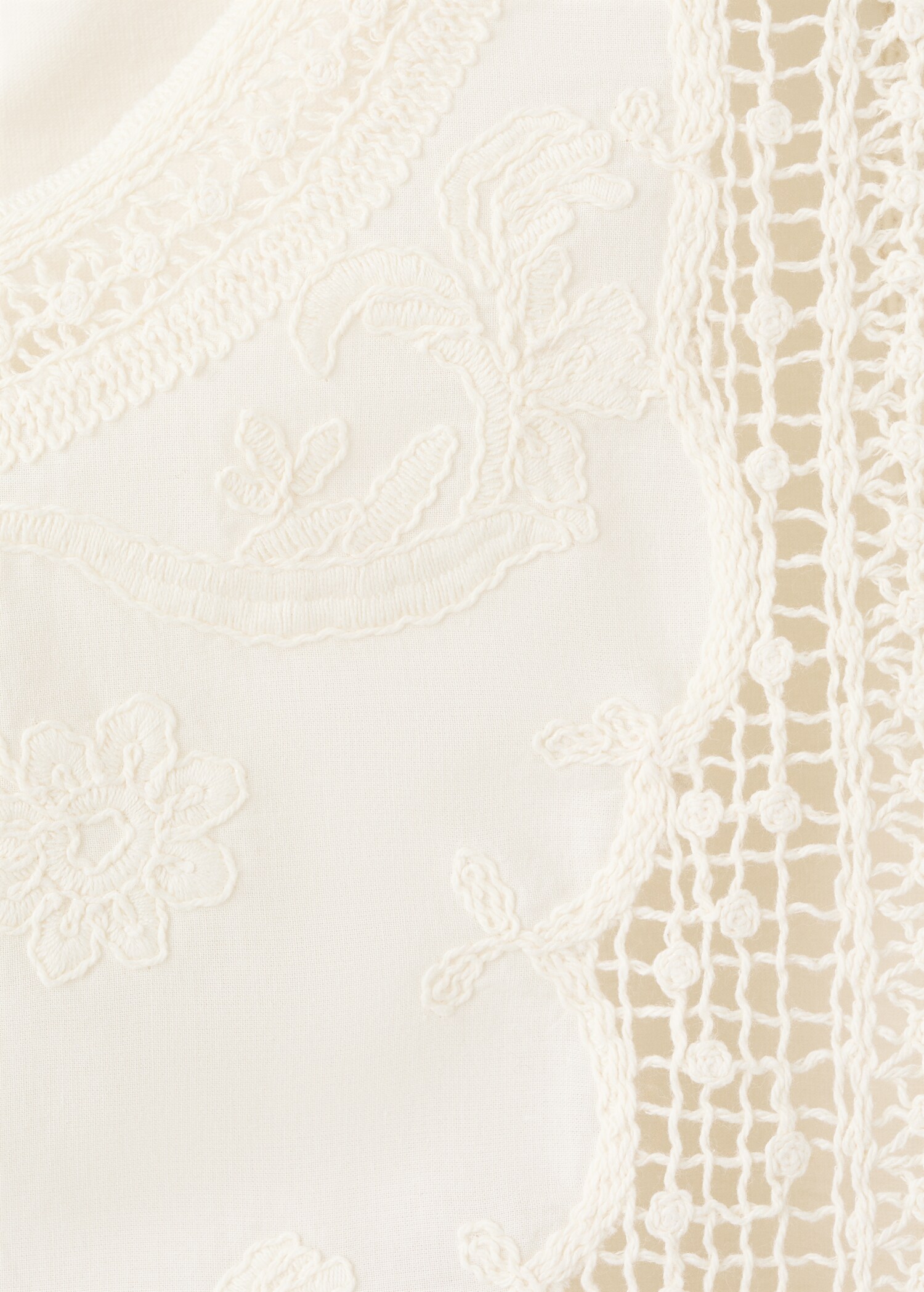 Top en coton avec détails brodés - Détail de l'article 8