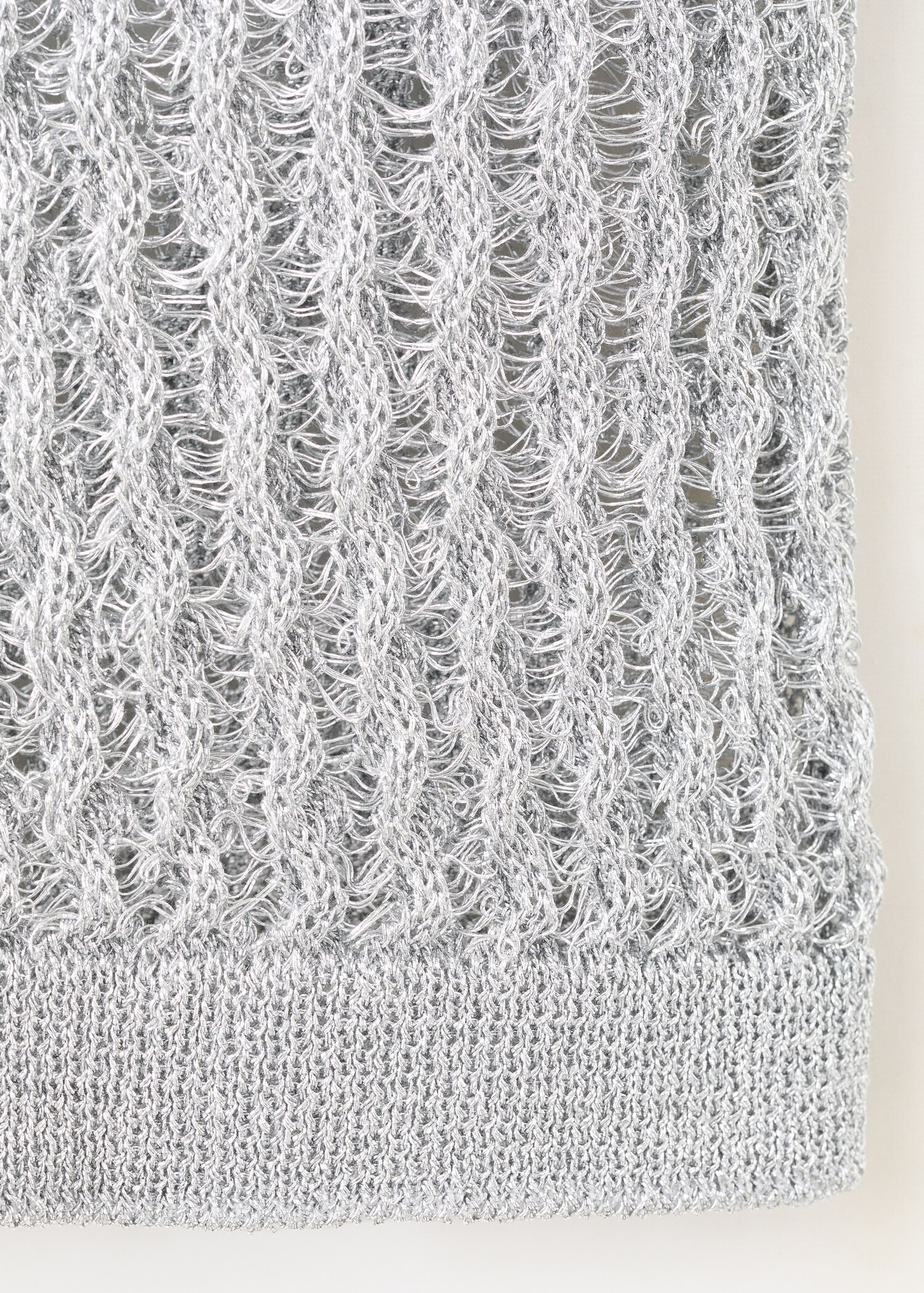 Openwork knit top - Details of the article 0