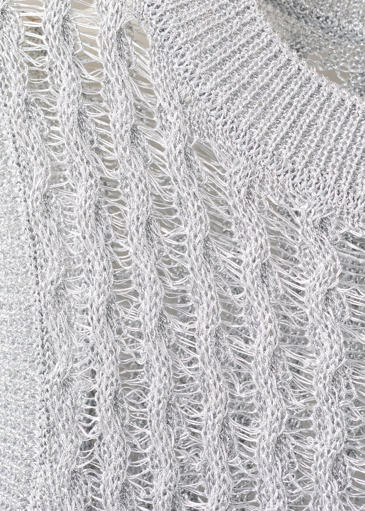 Openwork knit top - Details of the article 8