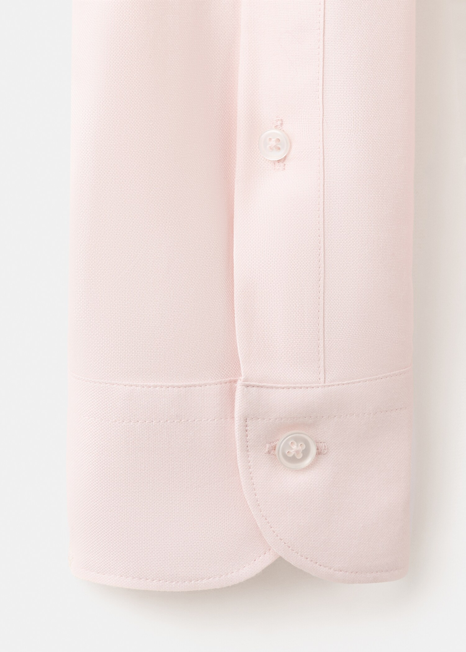 100% cotton regular fit embroidered shirt - Details of the article 0