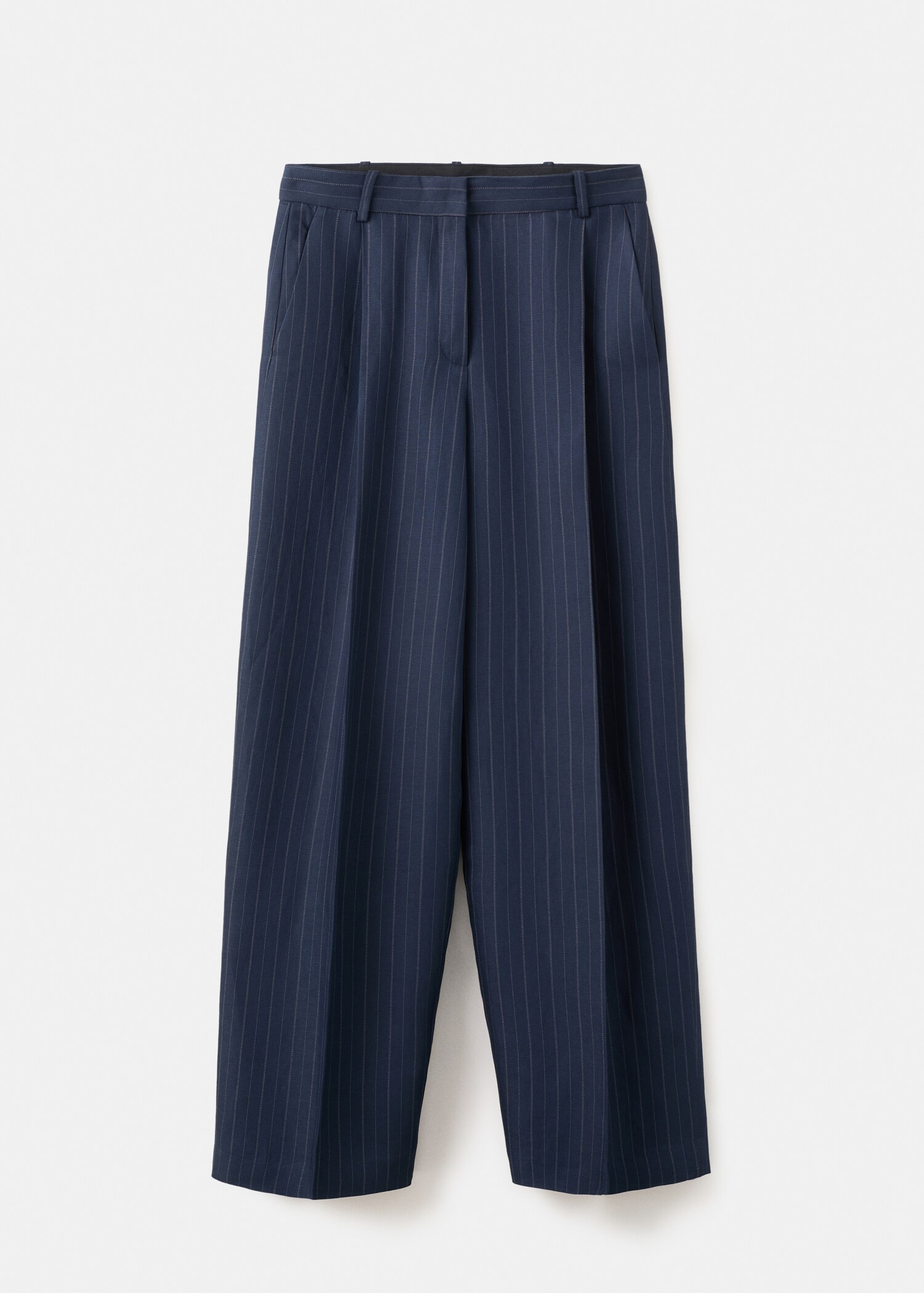 Pinstripe suit trousers - Article without model