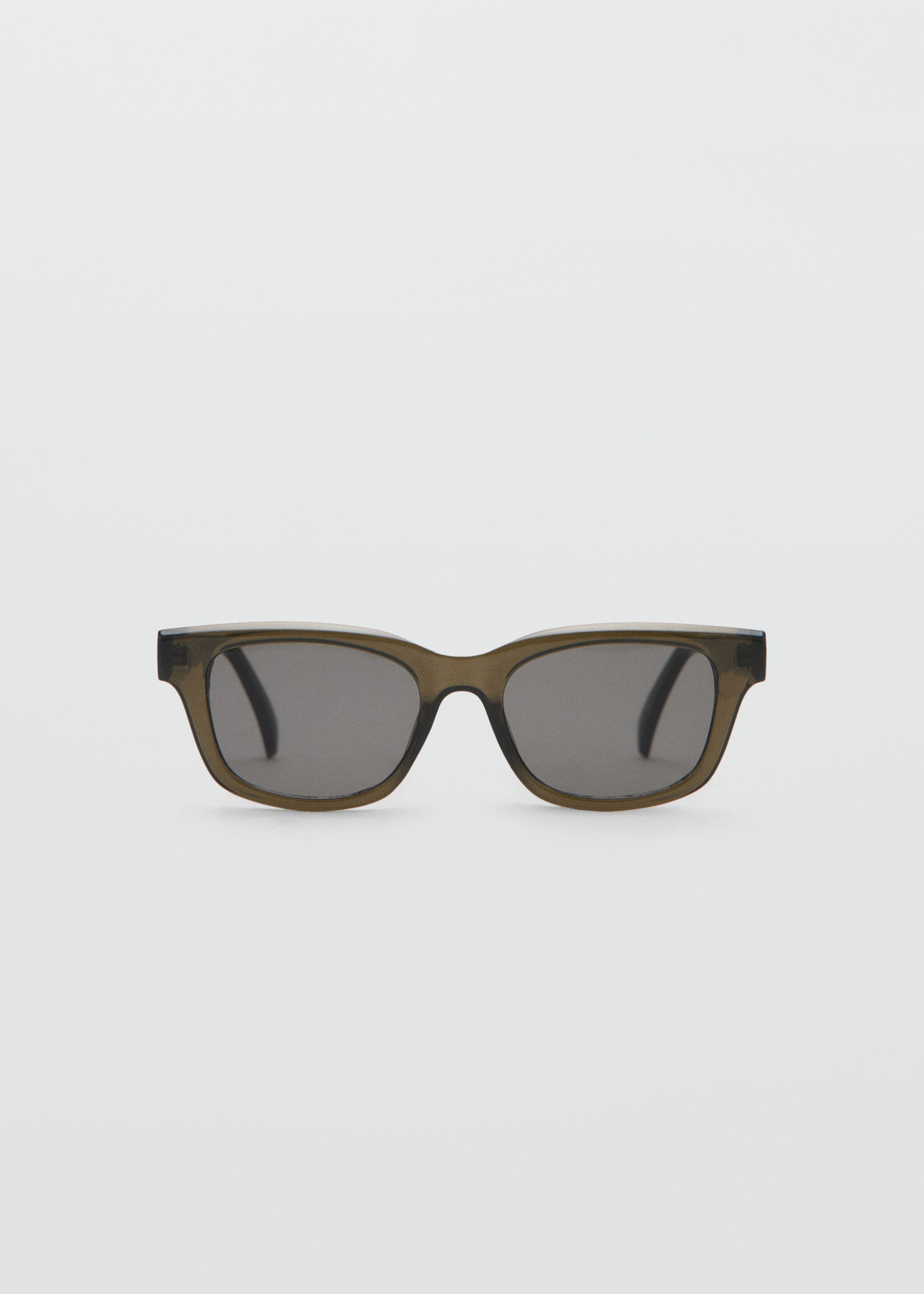 Солнцезащитные очки в пластиковой оправе - Изделие без модели, Зеленый. Ref: 27017893-00.