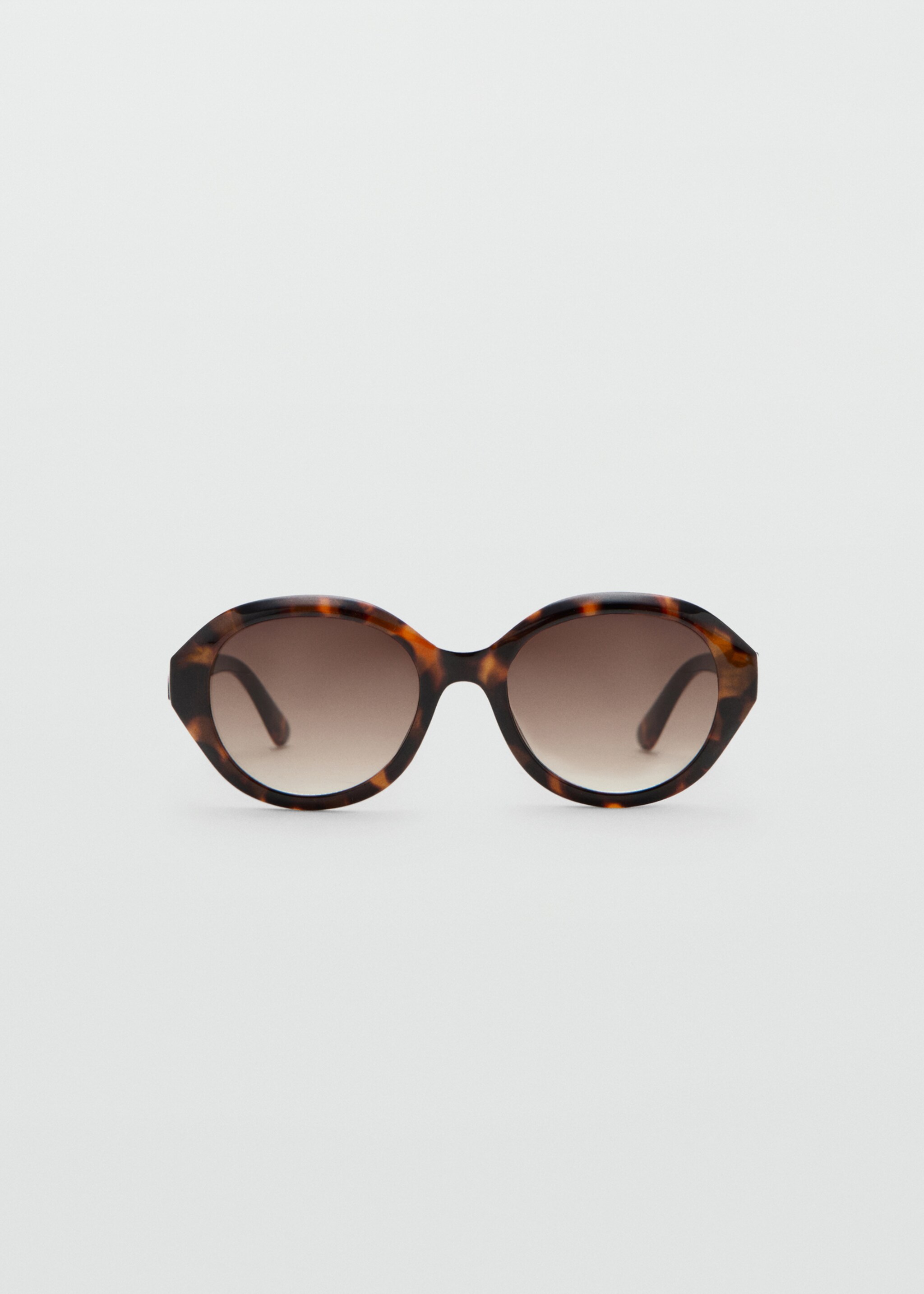 Солнцезащитные очки в пластиковой оправе - Изделие без модели, Шоколадный. Ref: 27017894-00.