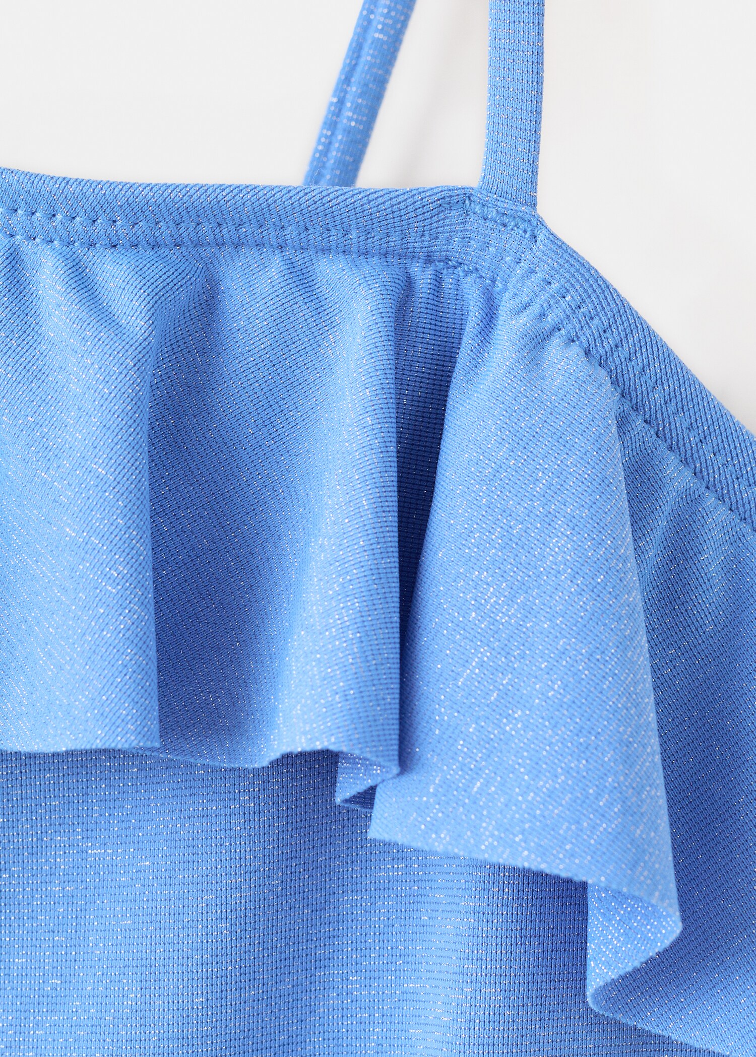 Asymmetric ruffle swimsuit - Details of the article 8