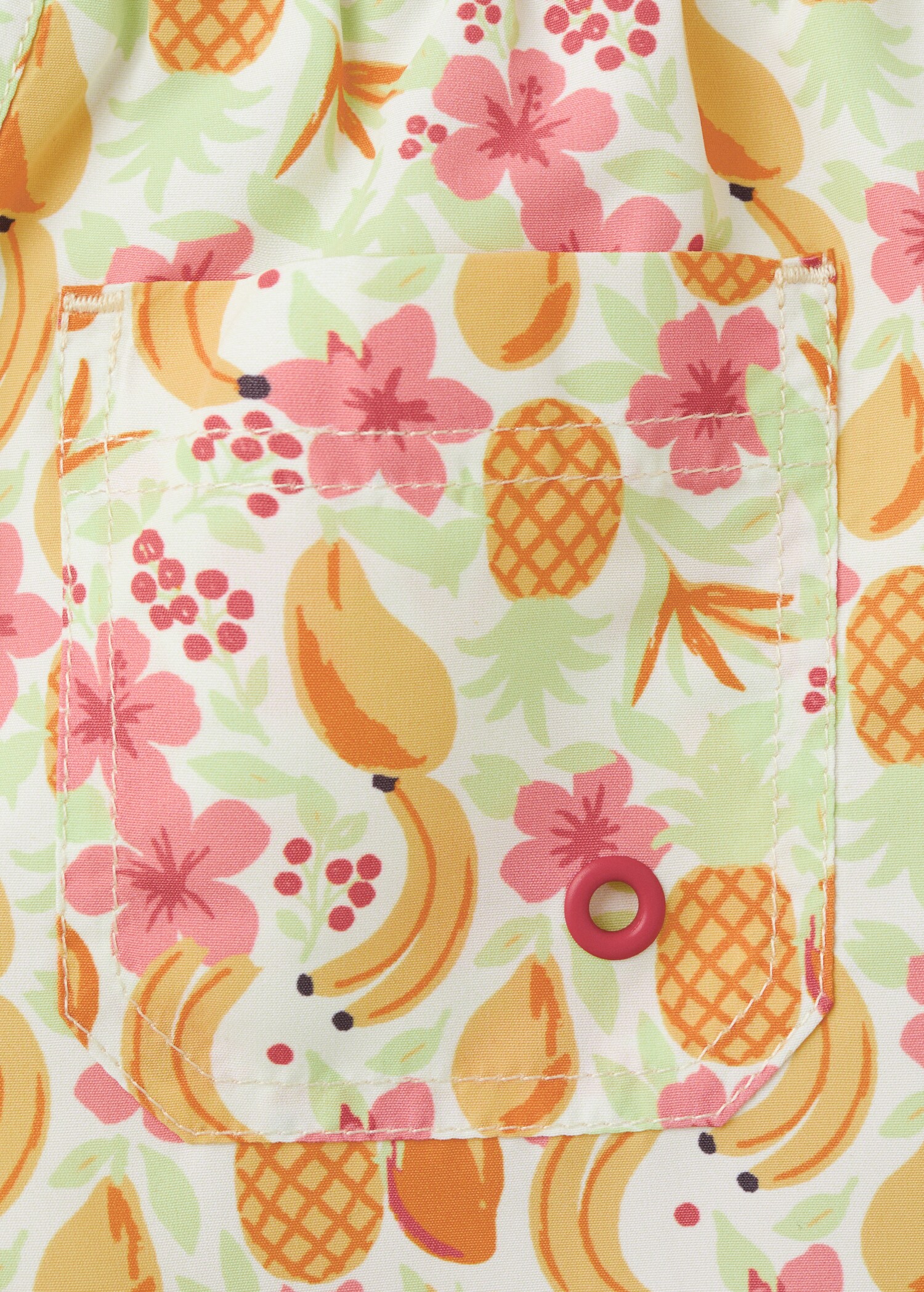 Fruit-print swimming trunks - Details of the article 0