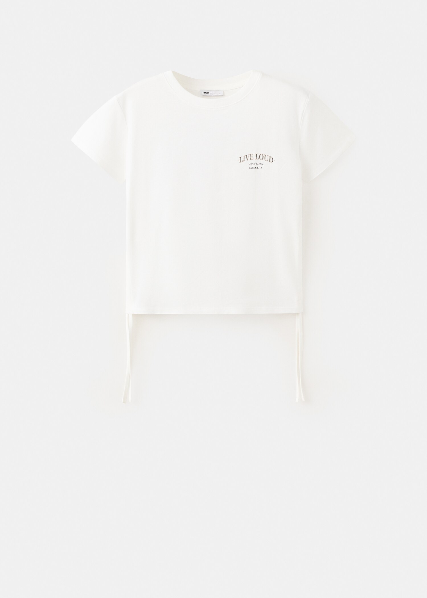 Camiseta algodón estampada lazos - Artículo sin modelo