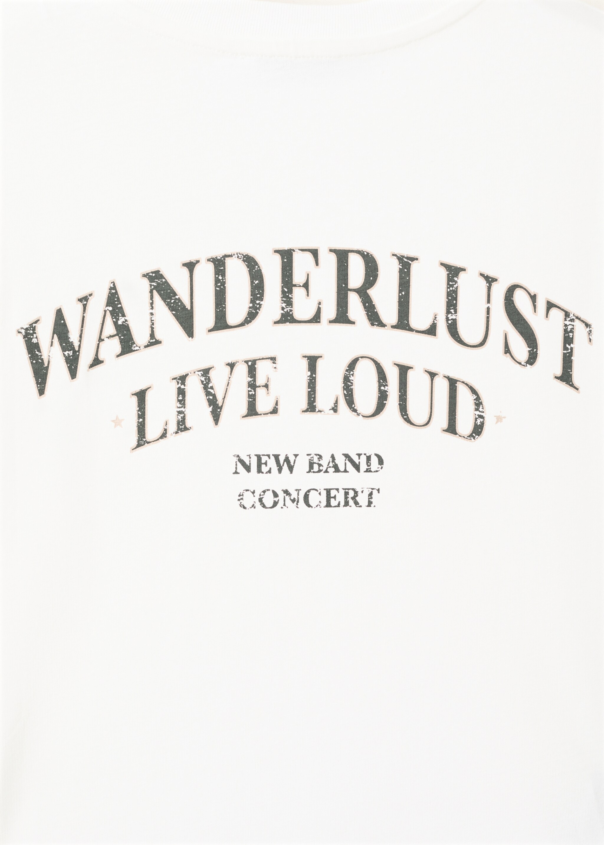 Camiseta algodón estampada lazos - Detalle del artículo 0, Blanco roto. Ref: 27017909-00.