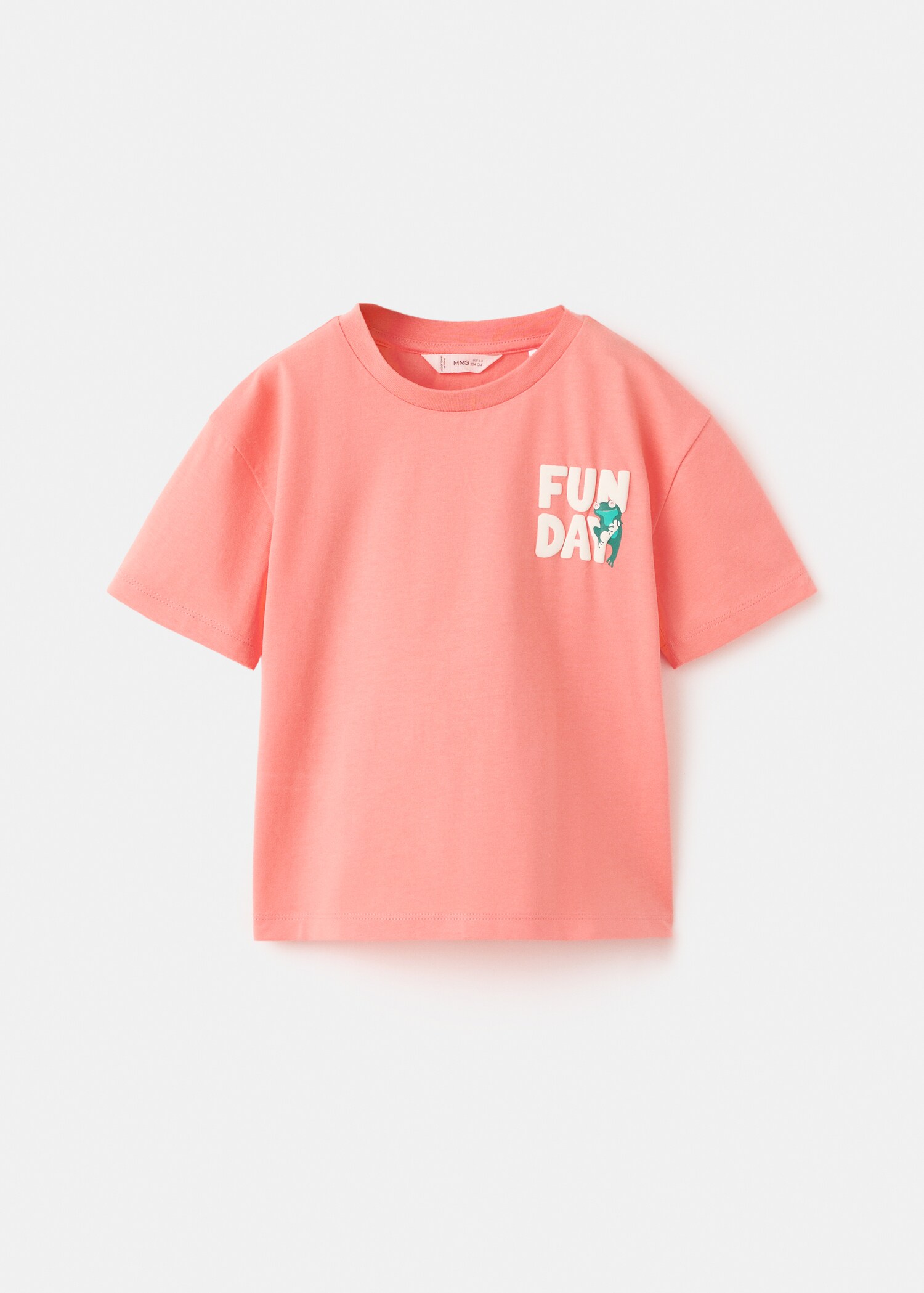 Printed cotton-blend t-shirt - Article without model