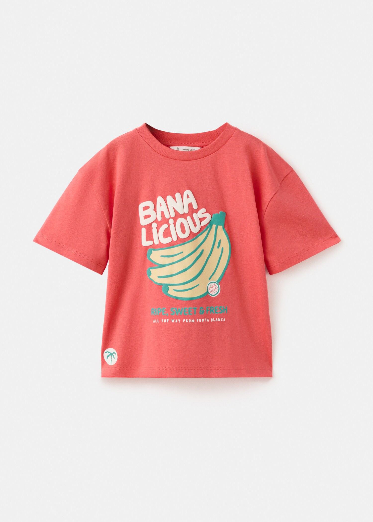 Printed cotton-blend t-shirt - Article without model