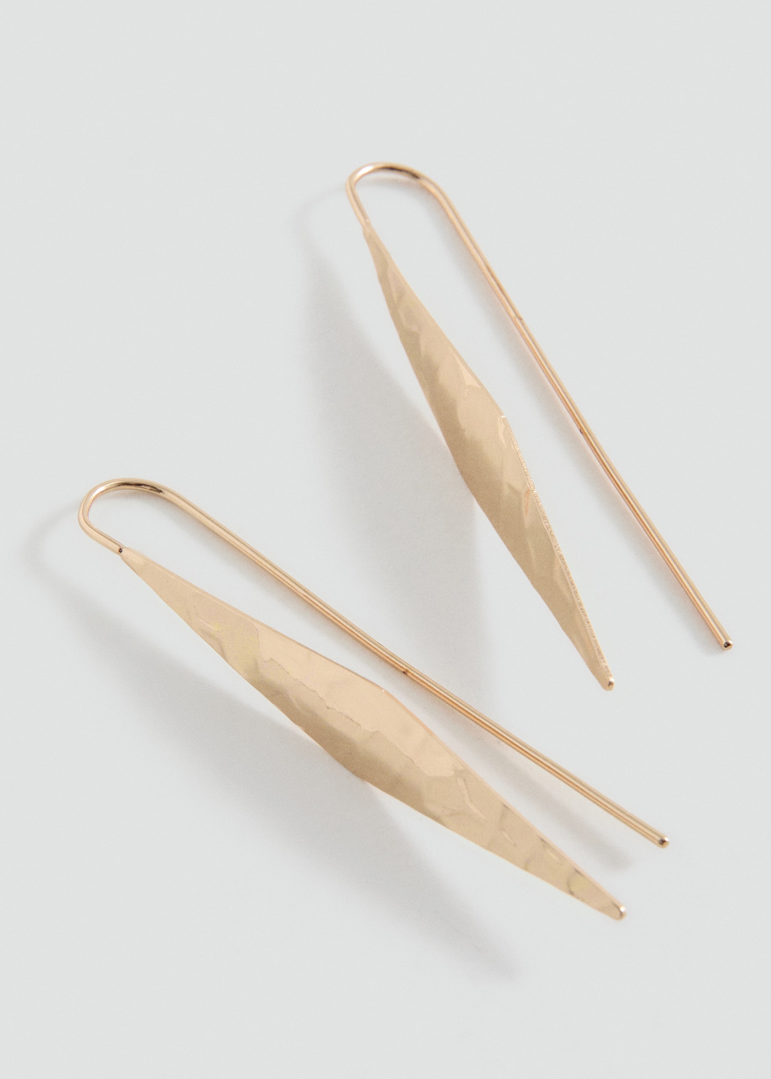 Rhombus earrings - Medium plane