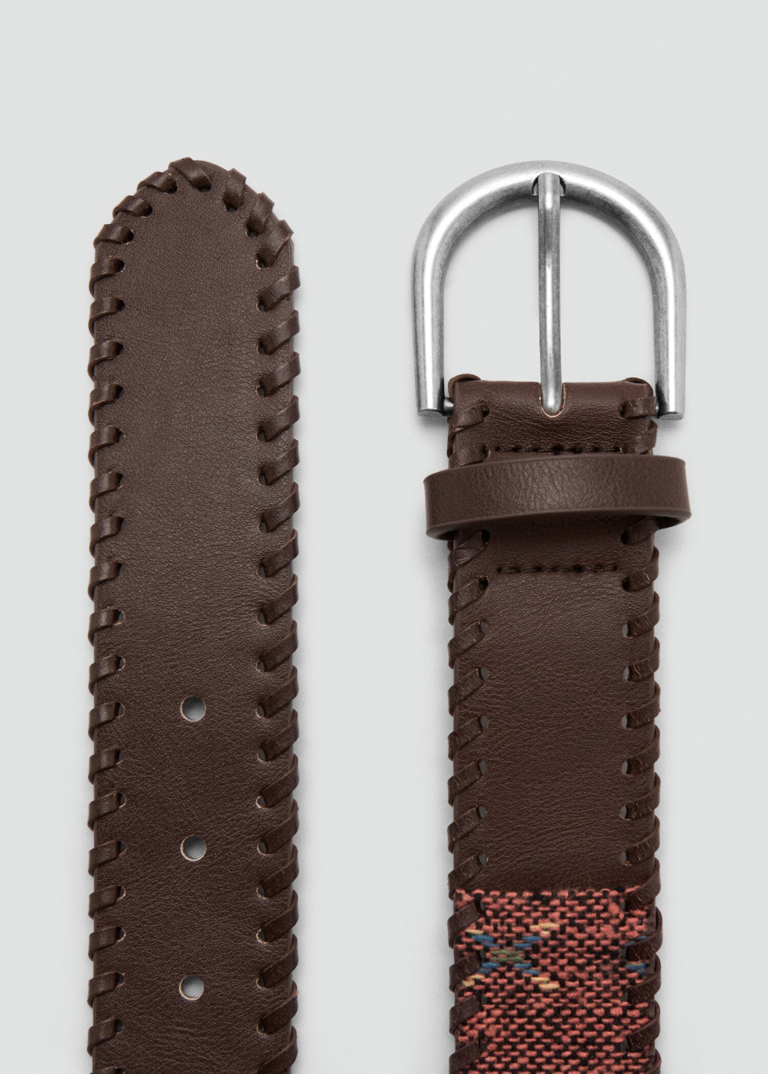 Braided buckle belt - Details of the article 1