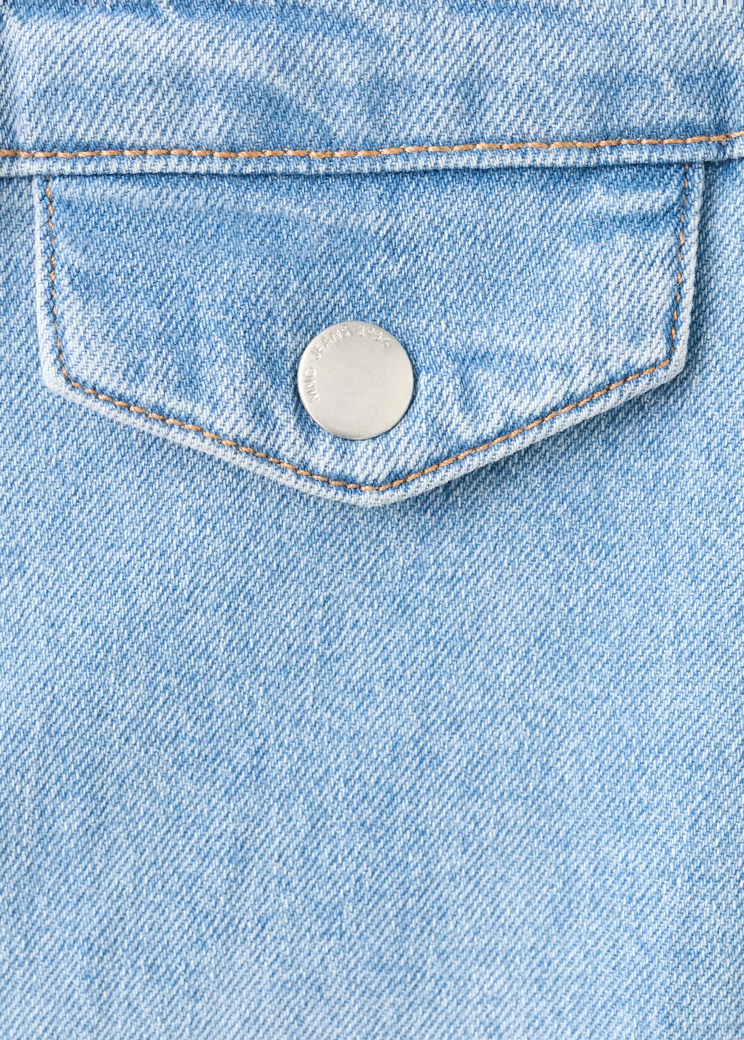 Wide leg mid-rise trousers with pockets - Details of the article 8