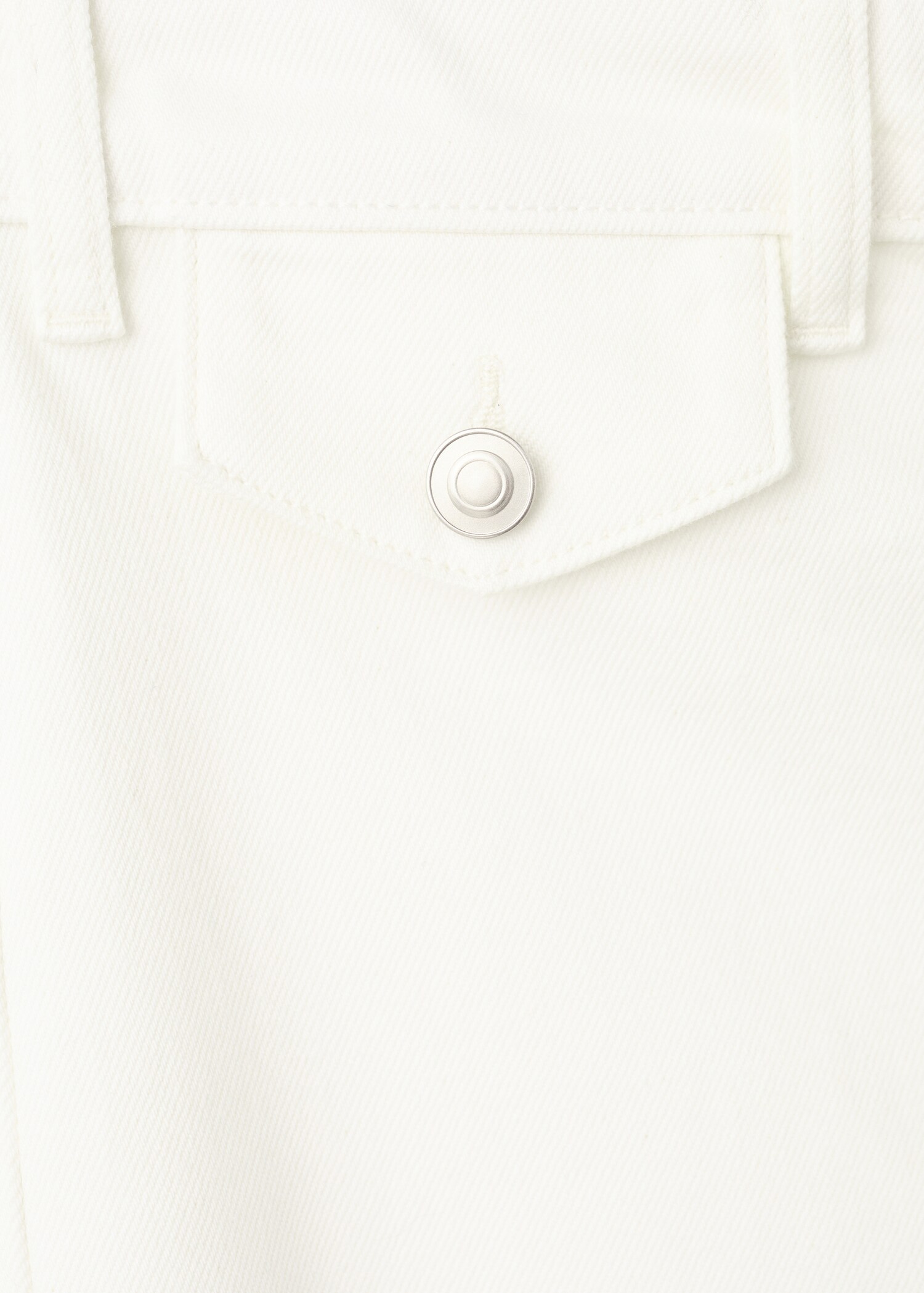 Wide leg mid-rise trousers with pockets - Details of the article 0