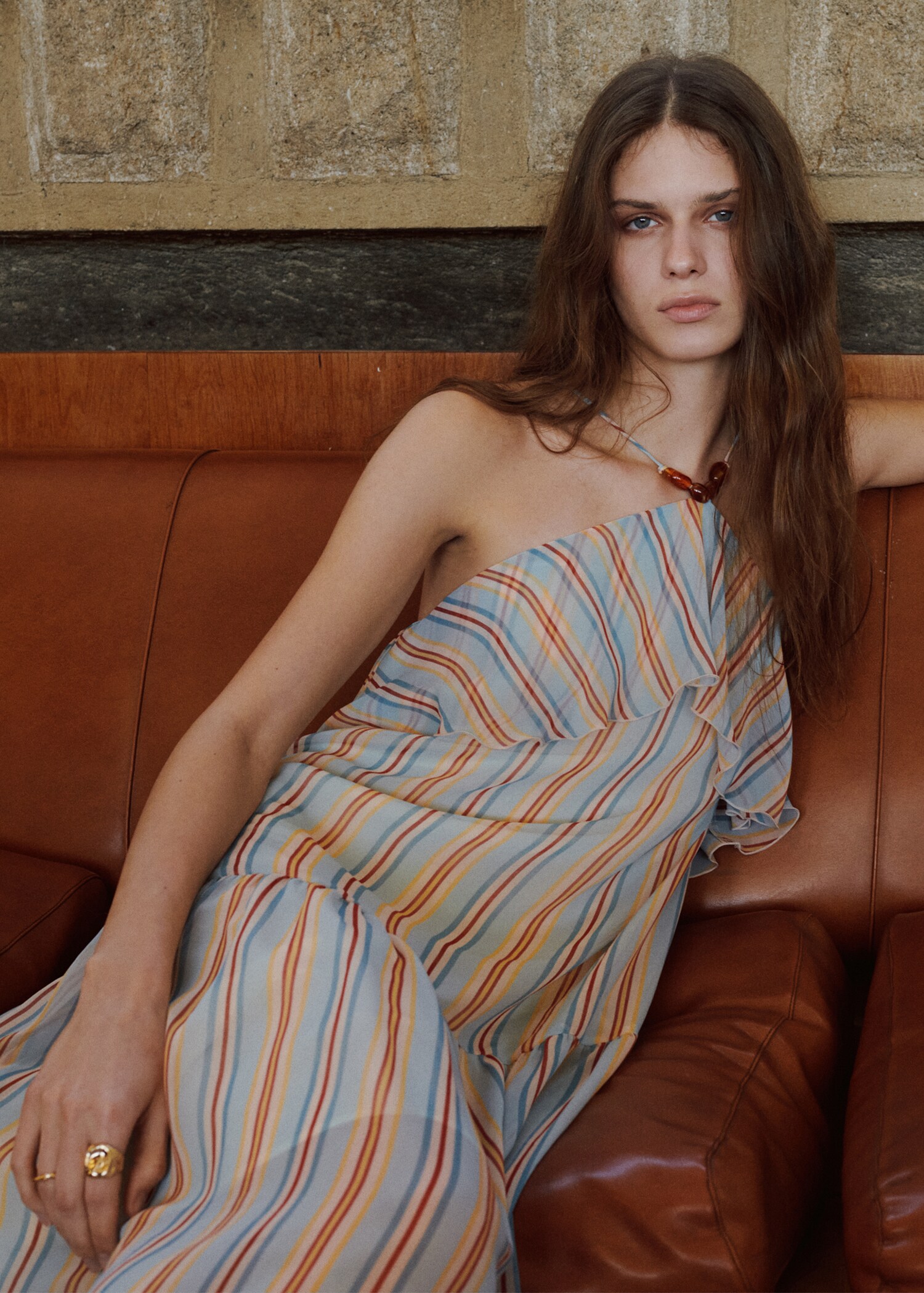 Robe rayures volants - Détail de l'article 1