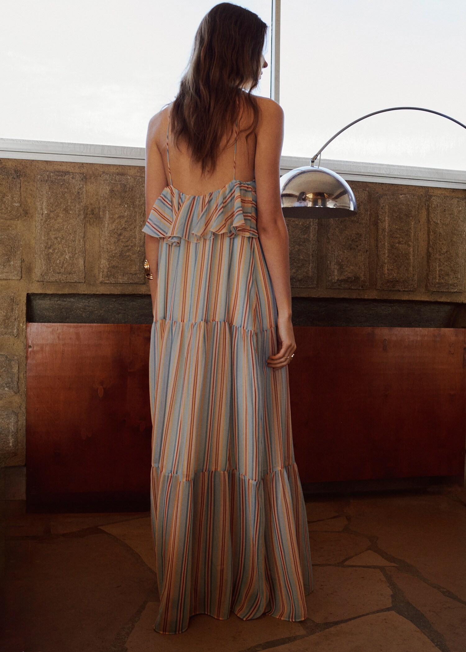 Robe rayures volants - Verso de l’article