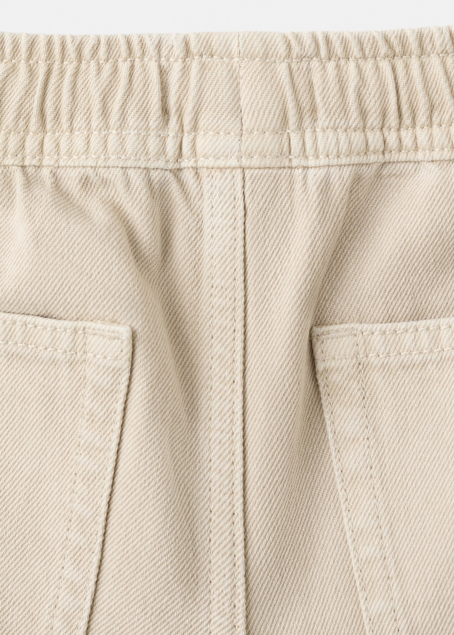 Gerade Baumwoll-Bermudashorts - Detail des Artikels 0