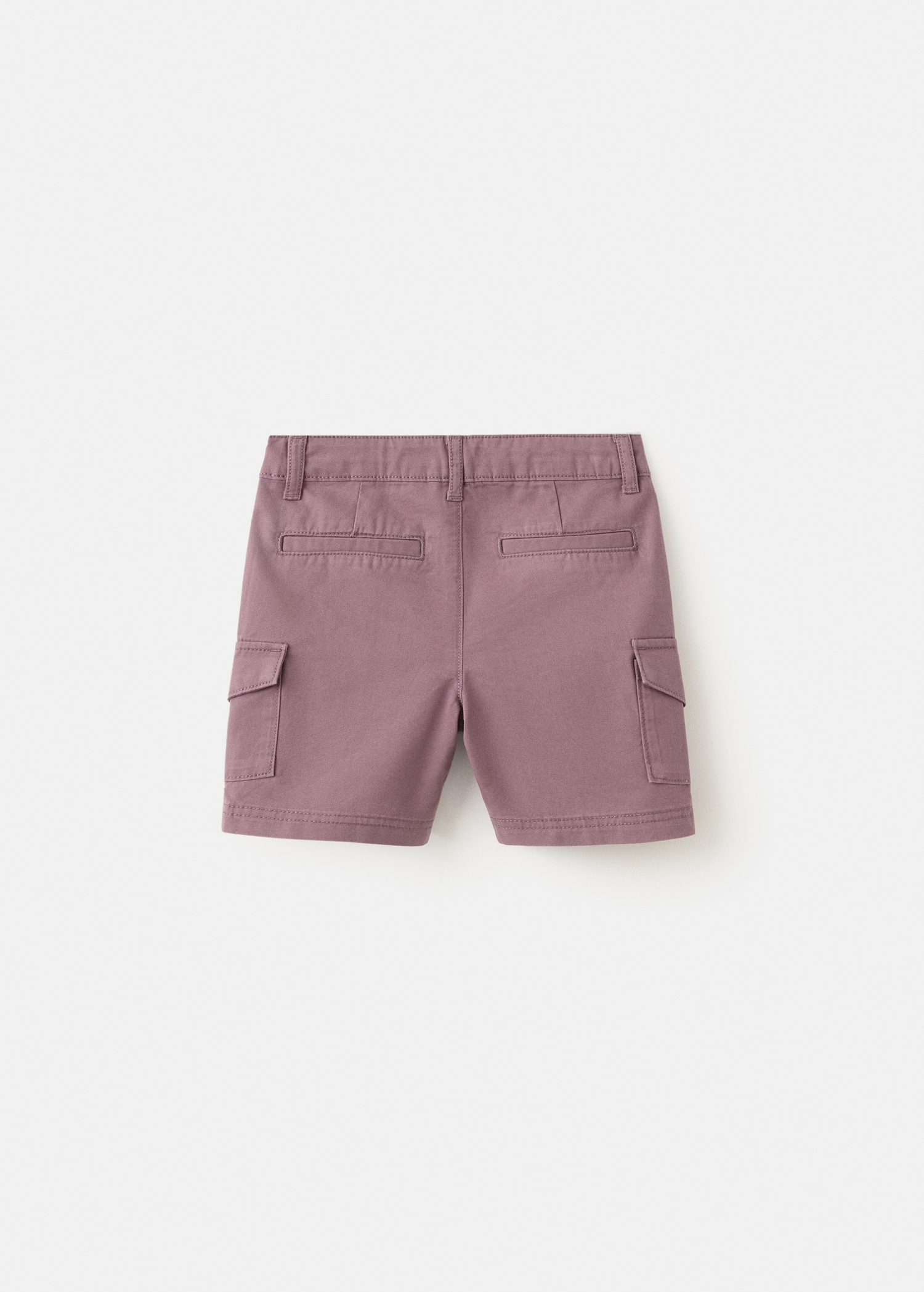 Cargo pockets Bermuda shorts - Reverse of the article