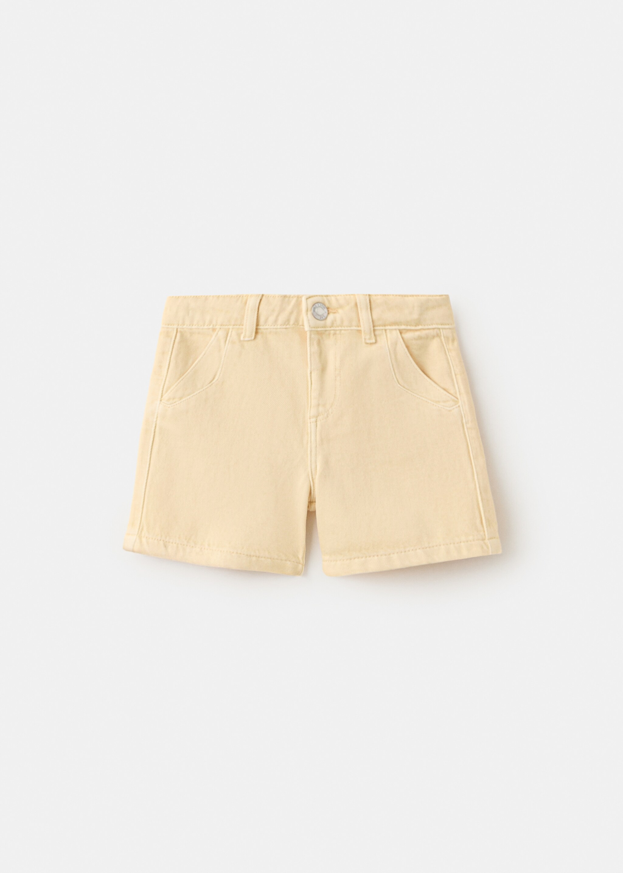 Denim Bermuda shorts - Article without model, Vanilla. Ref: 27018272-00.