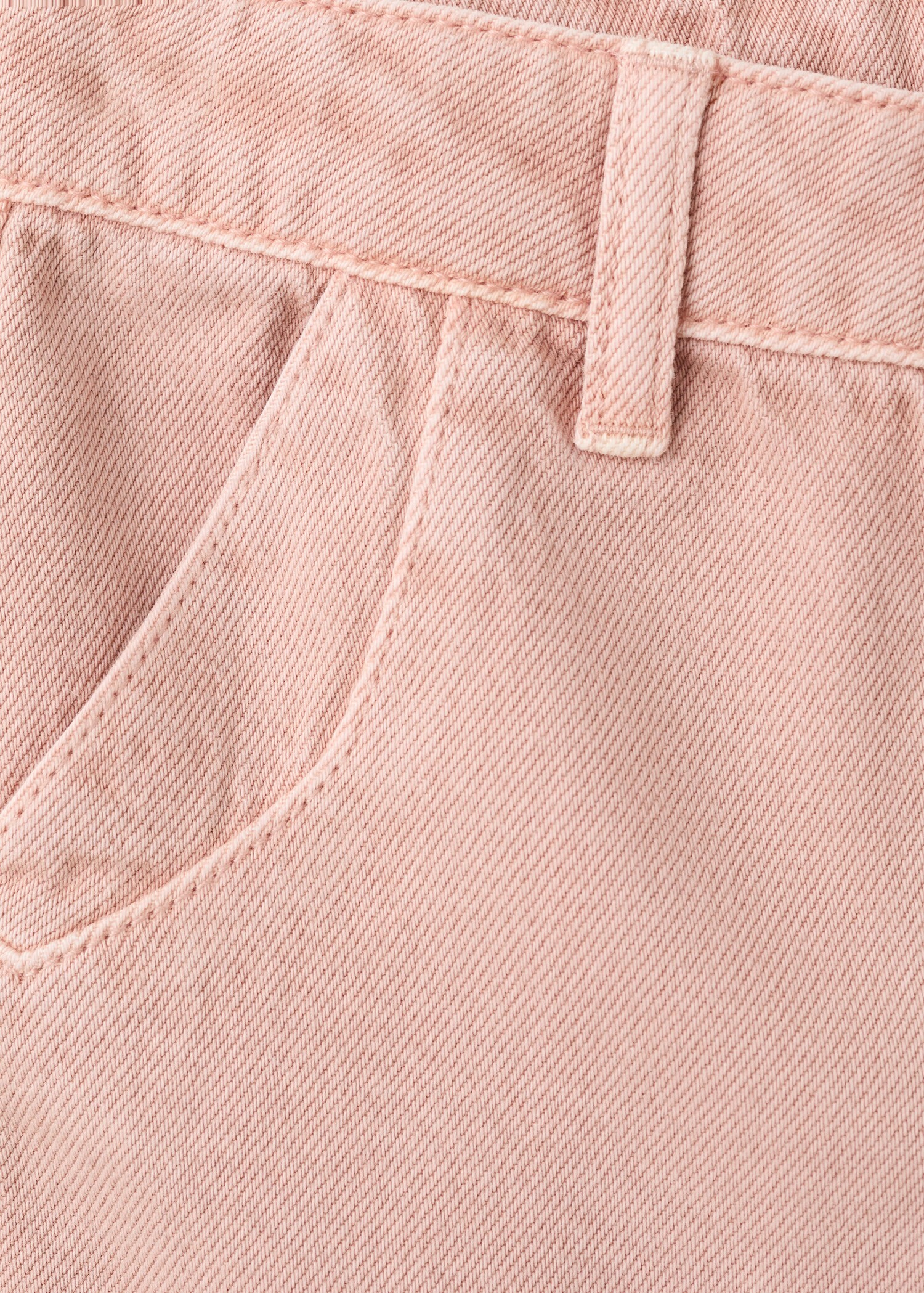 Denim Bermuda shorts - Details of the article 0