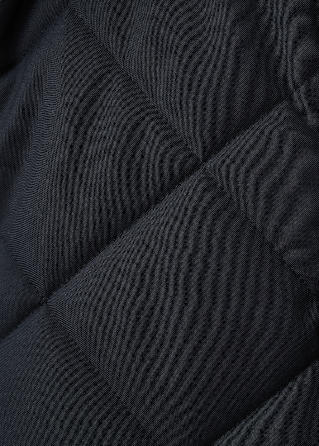 Quilted water repellent jacket
