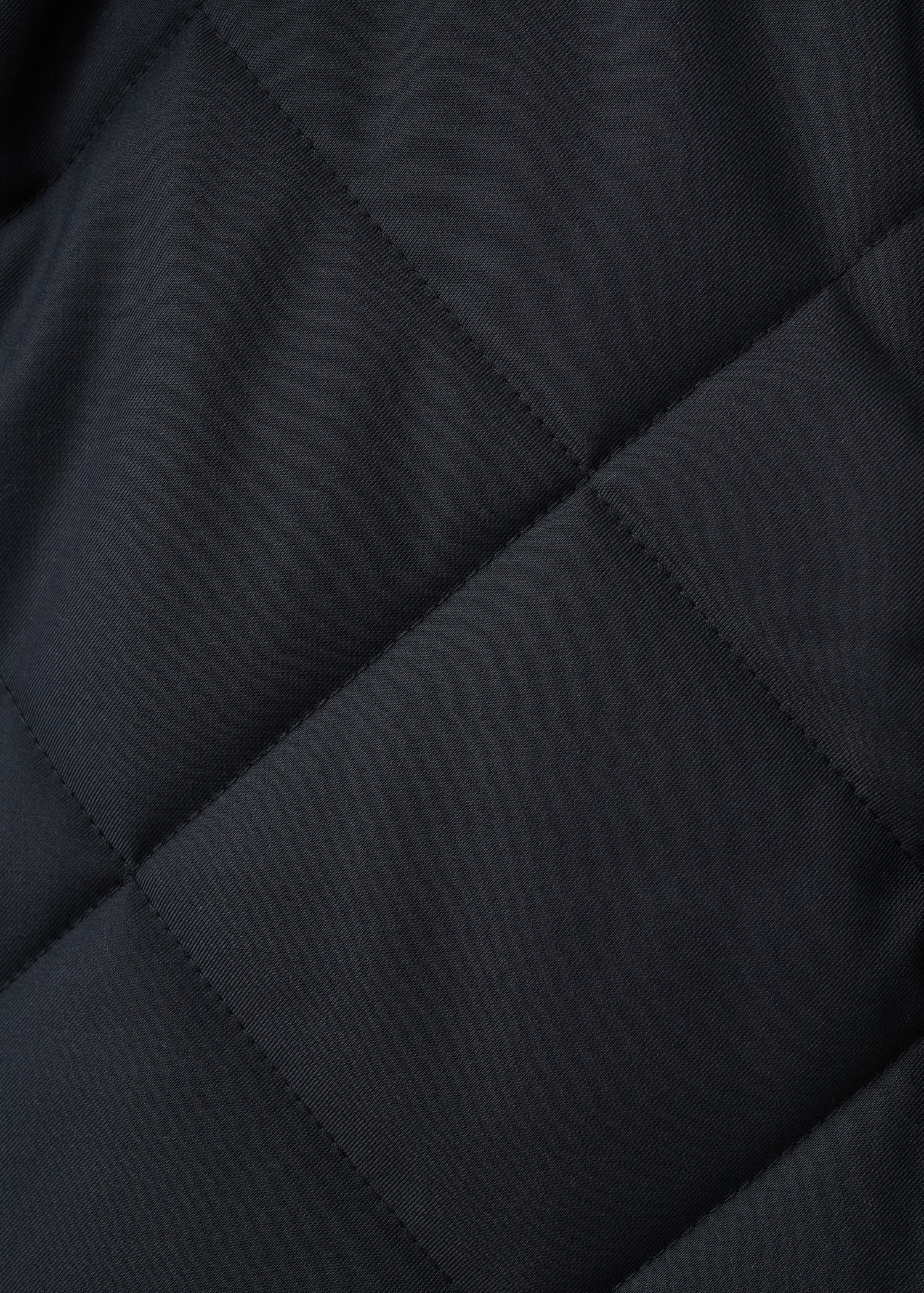 Quilted water repellent jacket - Details of the article 0