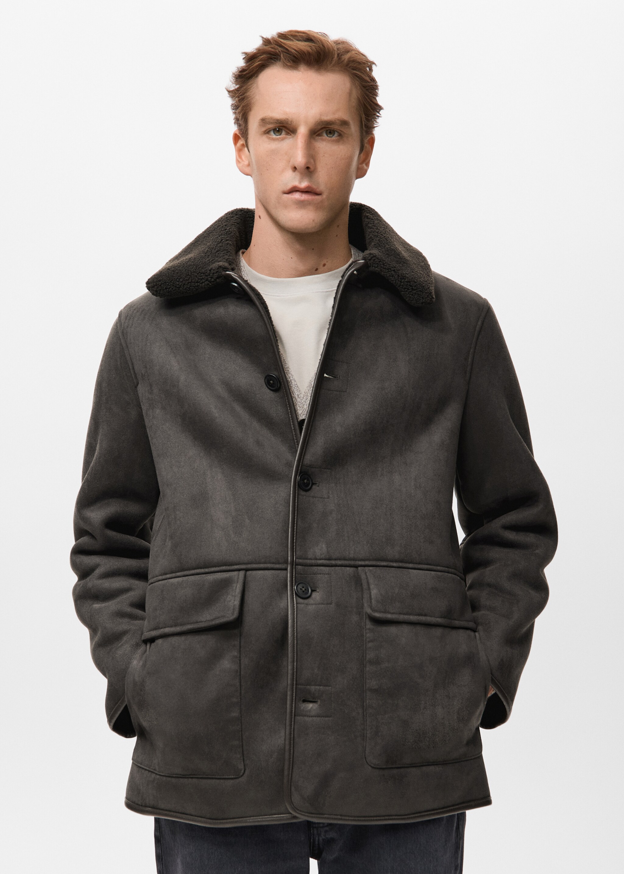 Jacket pew - Medium plane, Chocolate. Ref: 27021183-00.