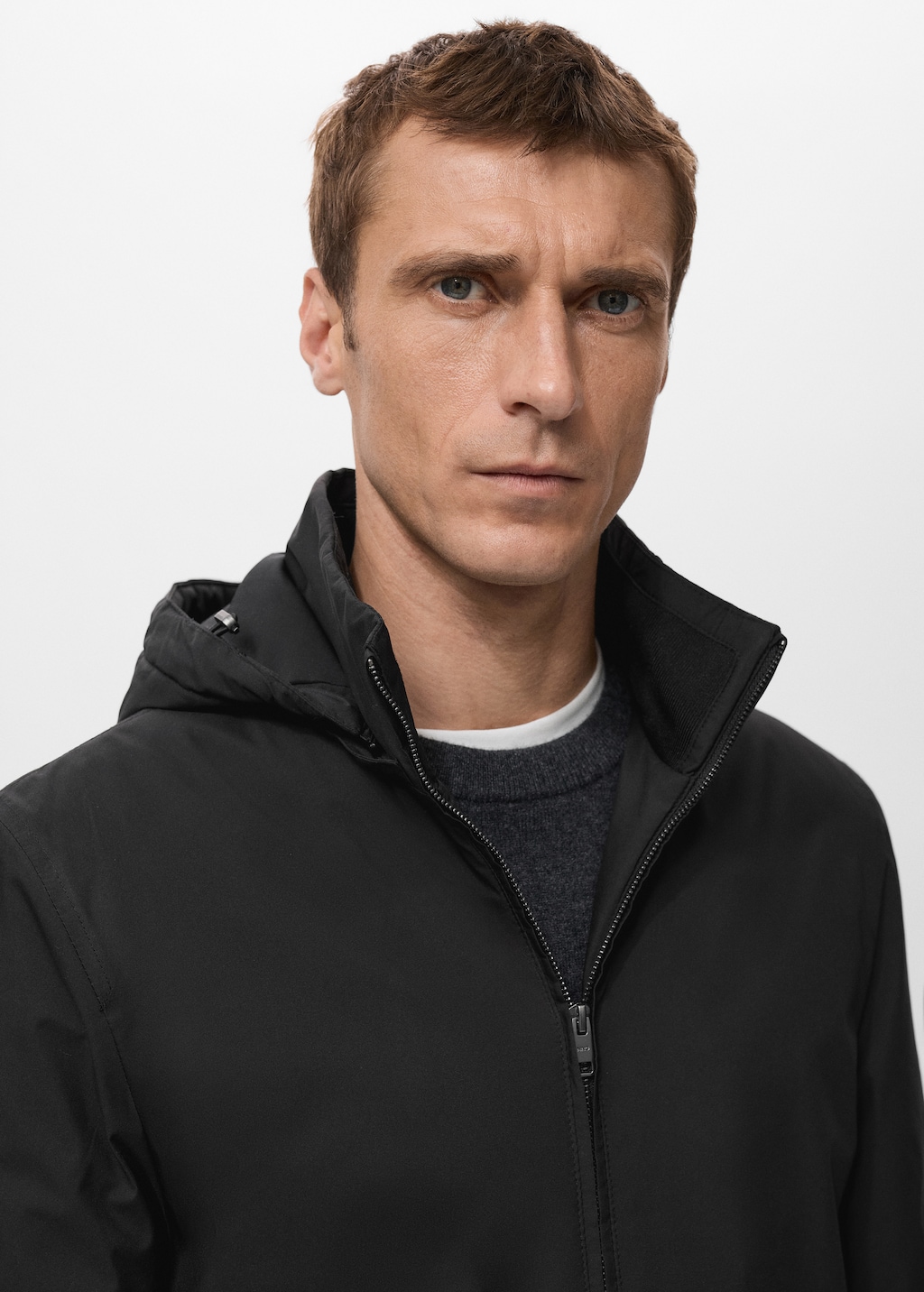 Quilted water repellent jacket