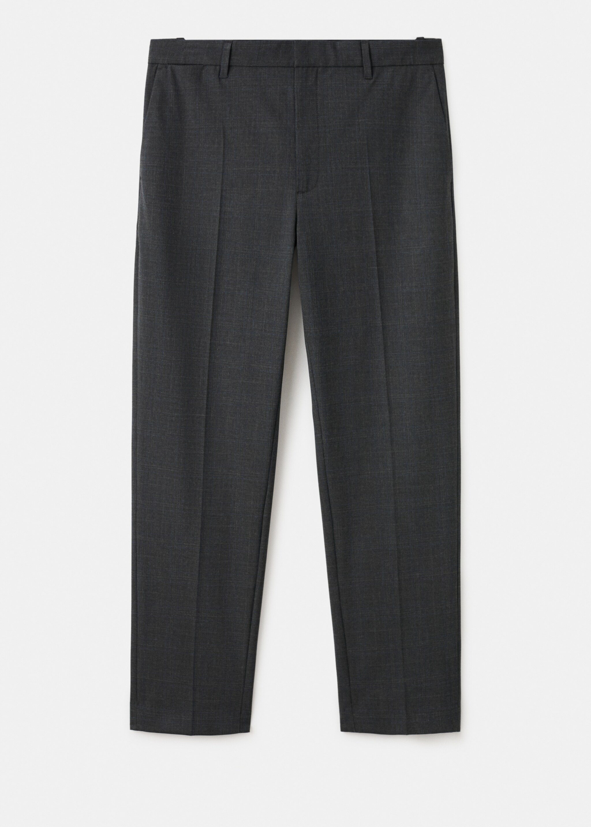 Pantalón regular fit pinzas - Artículo sin modelo, Marrón medio. Ref: 27021189-00.