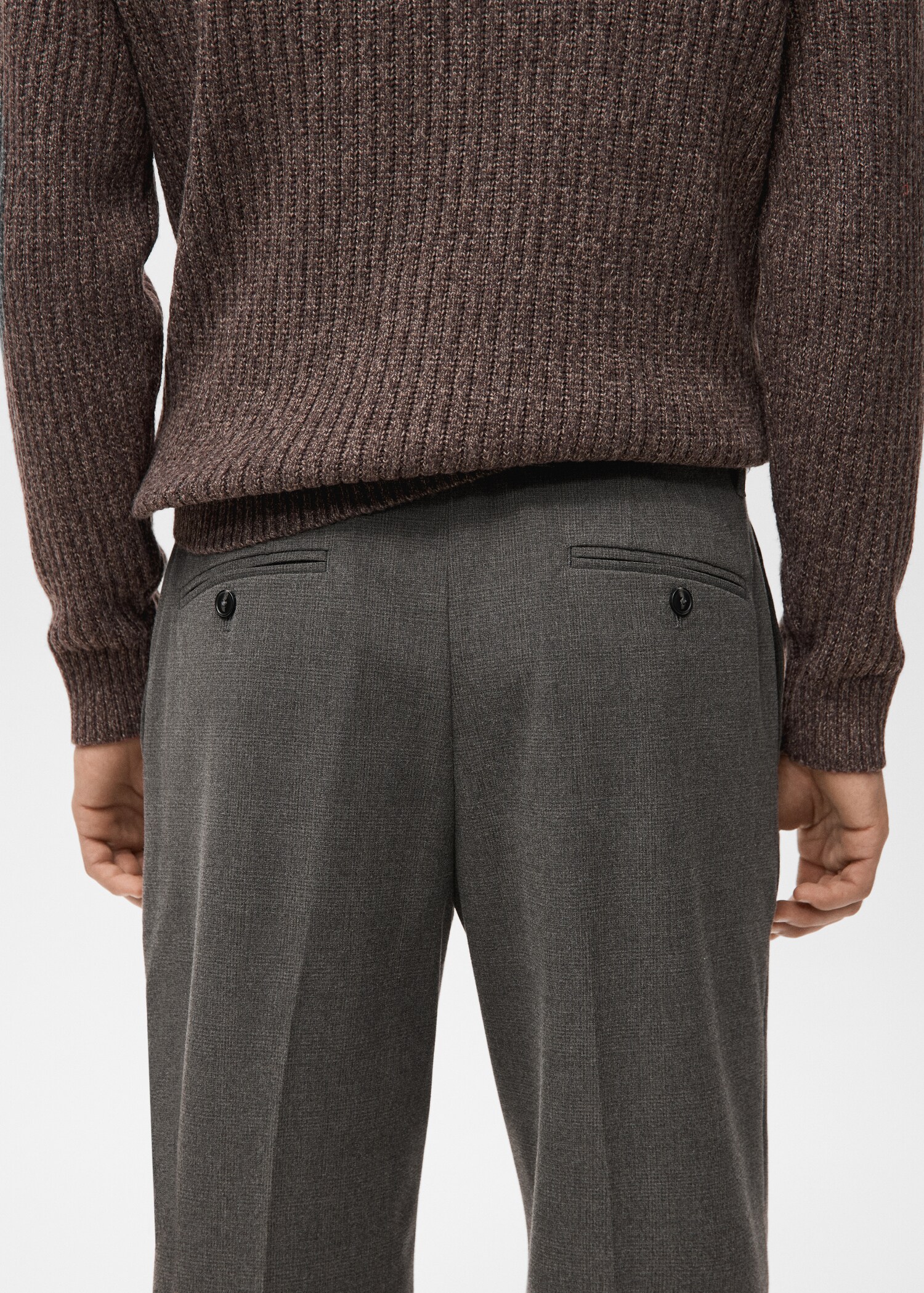 Pantalón regular fit pinzas - Detalle del artículo 6