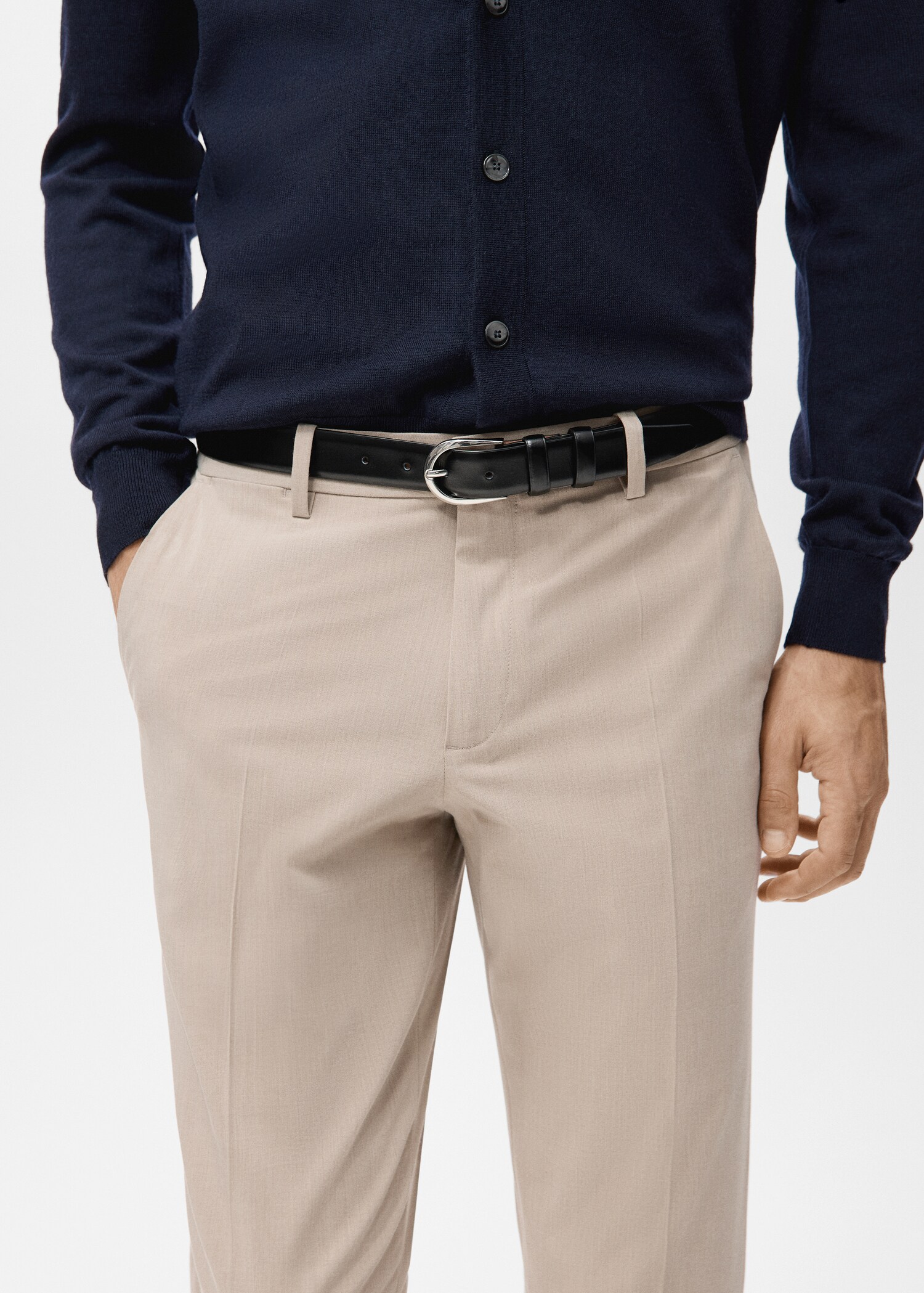 Pantalón Bologna cropped slim fit - Detalle del artículo 1