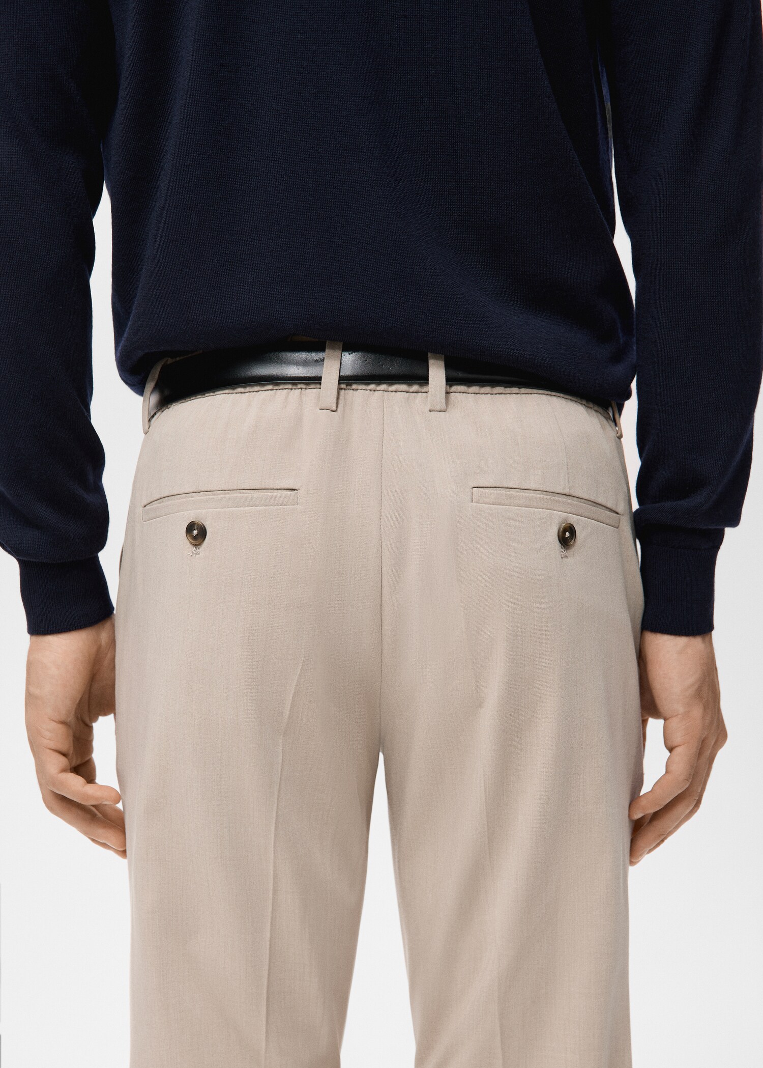 Pantalón Bologna cropped slim fit - Detalle del artículo 6