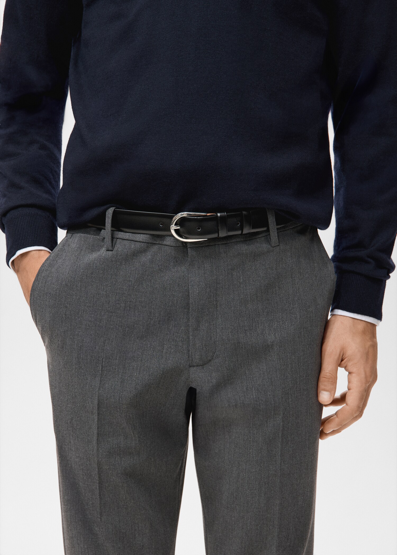 Pantalón Bologna cropped slim fit - Detalle del artículo 1