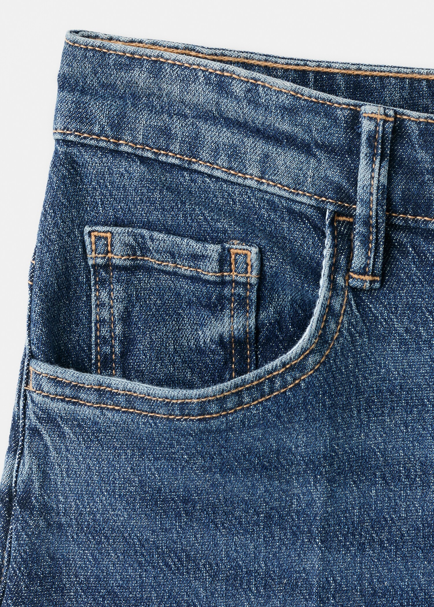 High-waisted wide-leg jeans - Details of the article 8