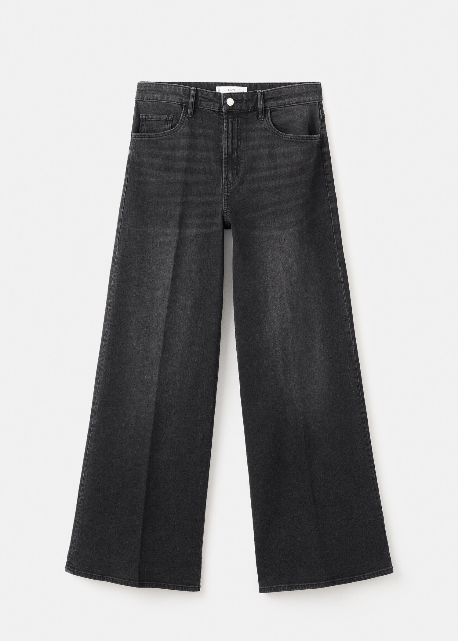 High-waisted wide-leg jeans - Article without model