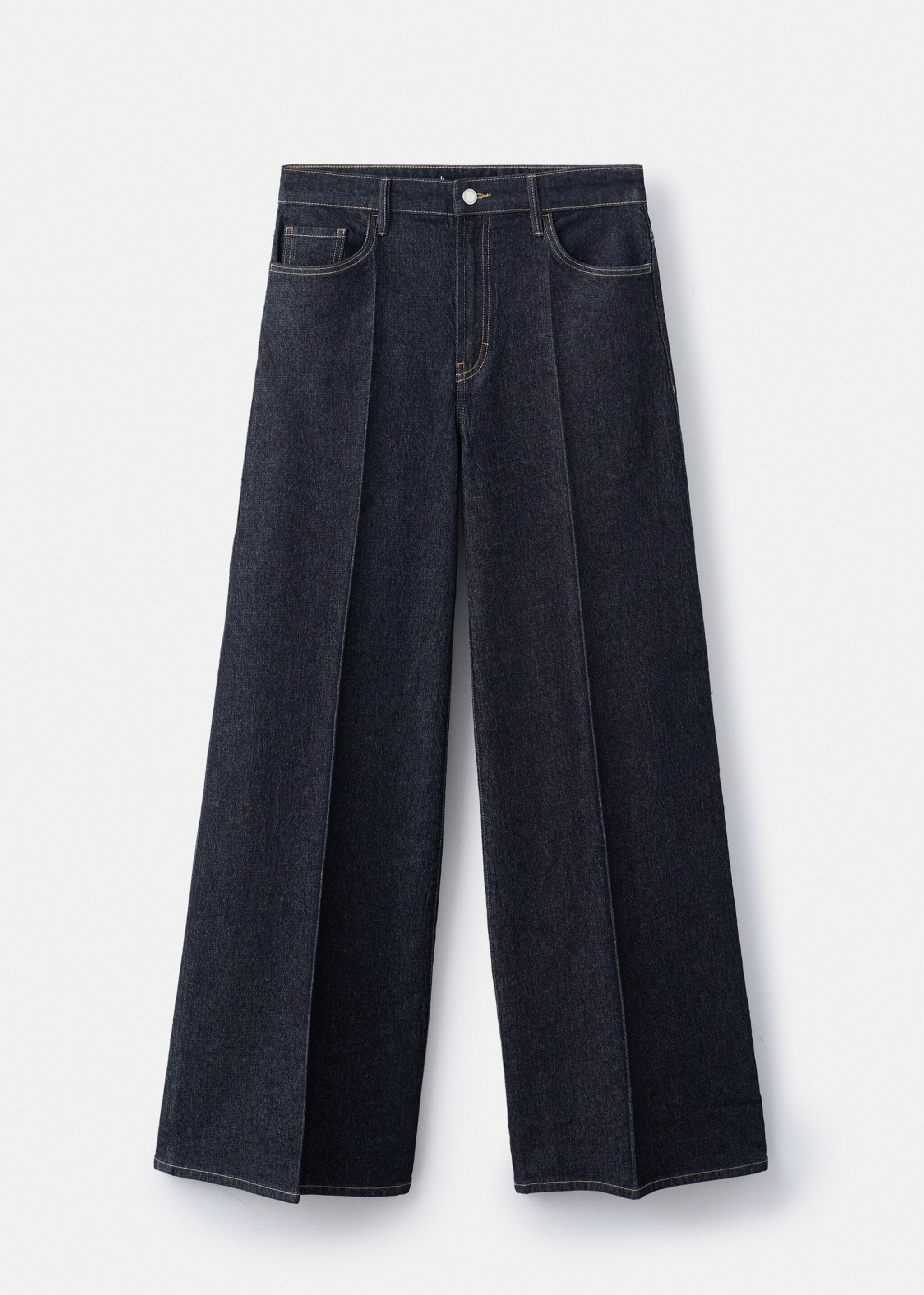 High-rise wideleg jeans - Article without model, Open Blue. Ref: 27021197-00.